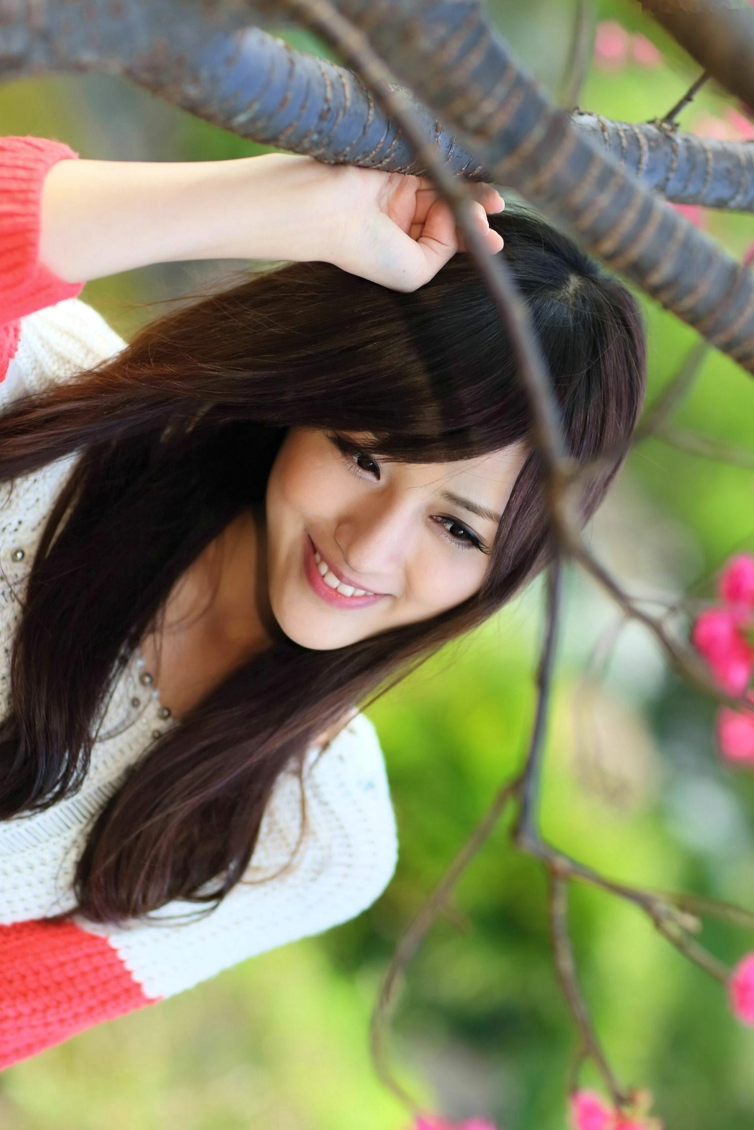 Gallery - 台湾美女钟幸村/梁以辰《双溪公园》清新户外随拍写真，治愈系甜美邻家女孩踏青唯美摄影集清新户外治愈系台湾女神 女神私房照_秀色女神 - image 1