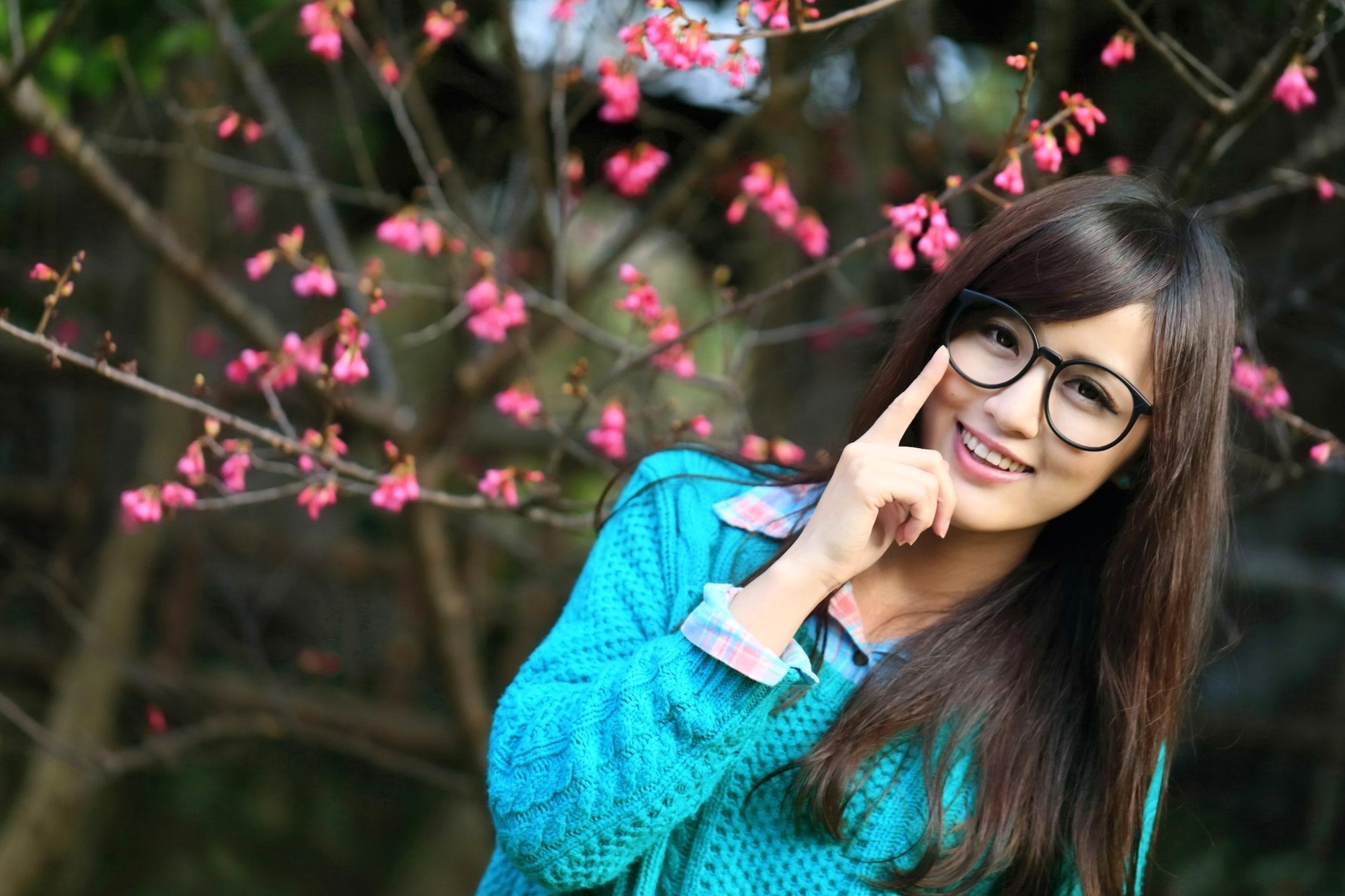 Gallery - 台湾美女钟幸村/梁以辰《双溪公园》清新户外随拍写真，治愈系甜美邻家女孩踏青唯美摄影集清新户外治愈系台湾女神 女神私房照_秀色女神 - image 9