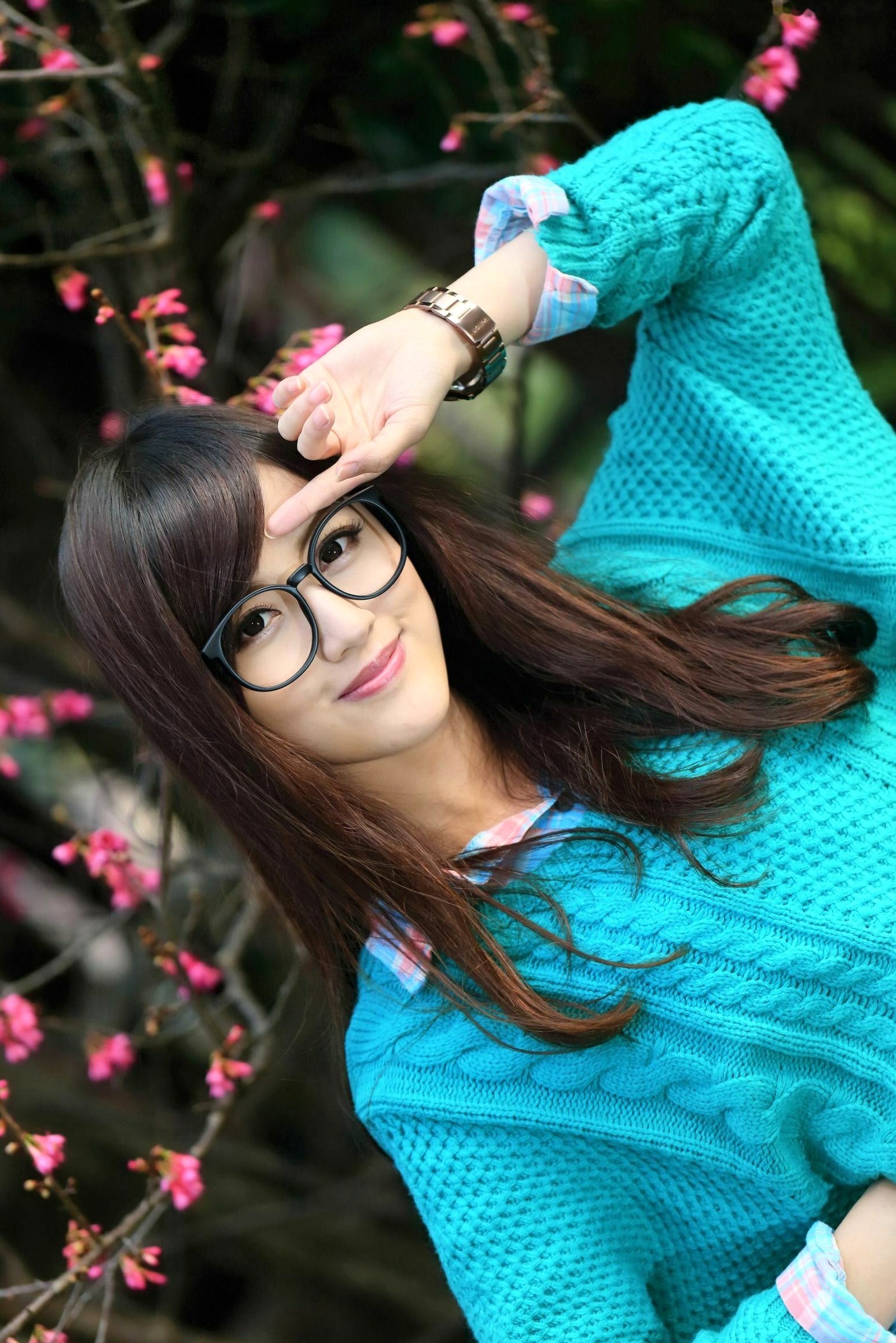 Gallery - 台湾美女钟幸村/梁以辰《双溪公园》清新户外随拍写真，治愈系甜美邻家女孩踏青唯美摄影集清新户外治愈系台湾女神 女神私房照_秀色女神 - image 19