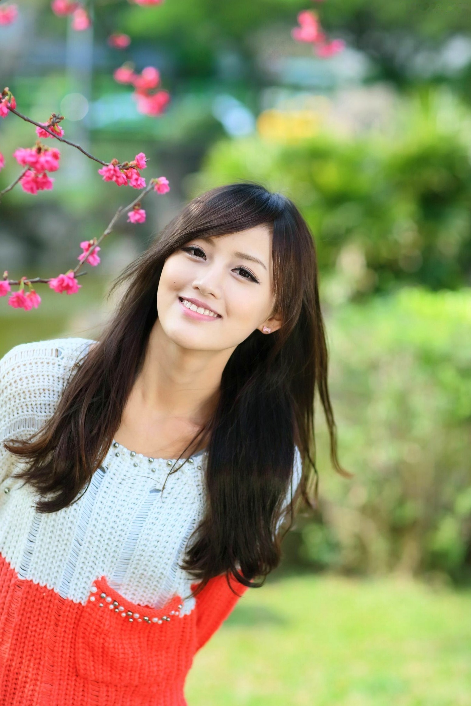 Gallery - 台湾美女钟幸村/梁以辰《双溪公园》清新户外随拍写真，治愈系甜美邻家女孩踏青唯美摄影集清新户外治愈系台湾女神 女神私房照_秀色女神 - image 25