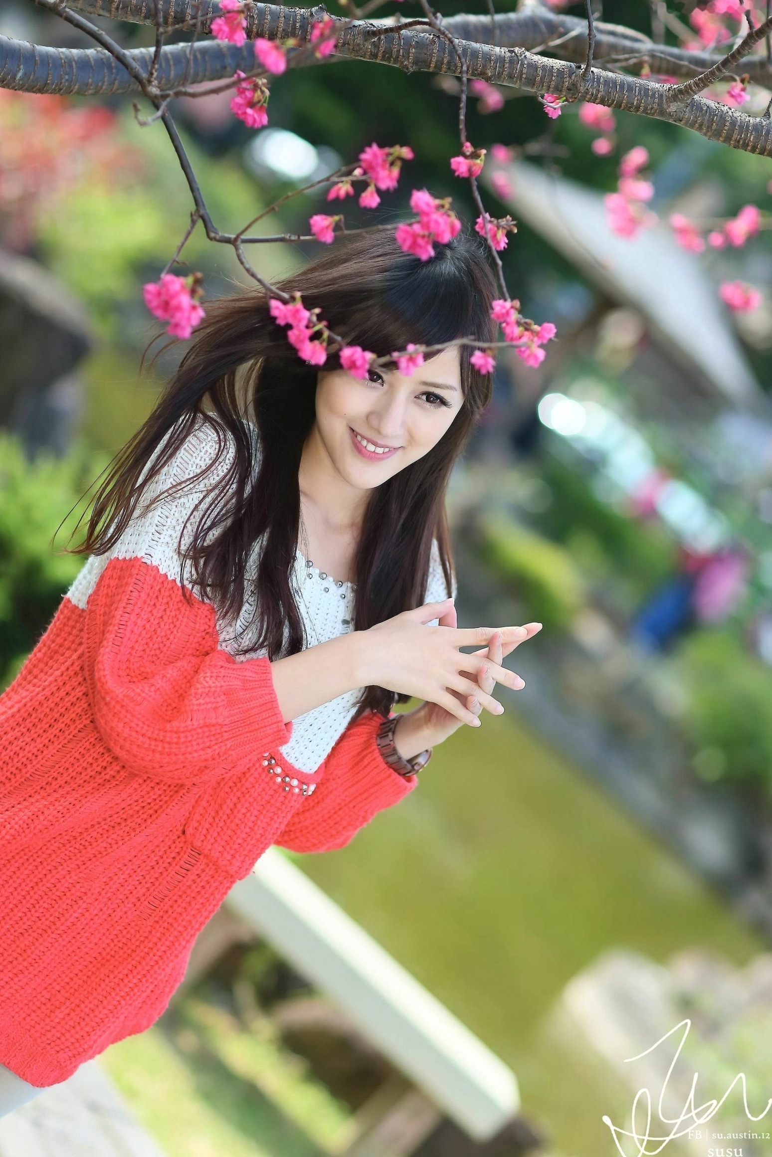 Gallery - 台湾美女钟幸村/梁以辰《双溪公园》清新户外随拍写真，治愈系甜美邻家女孩踏青唯美摄影集清新户外治愈系台湾女神 女神私房照_秀色女神 - image 27