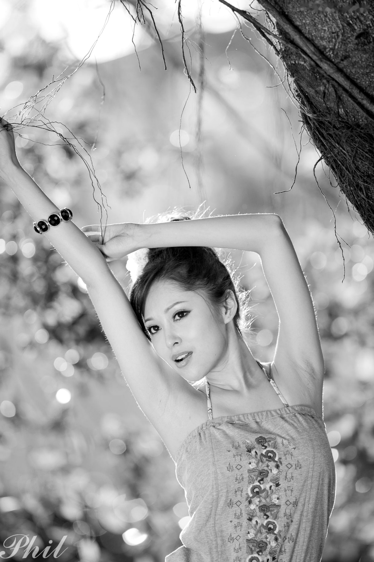 Gallery - 台湾女神Avy杜可薇花园户外清纯外拍，甜美阳光夏日吊带短裤写真集台湾清新户外治愈系女神 女神私房照_秀色女神 - image 145