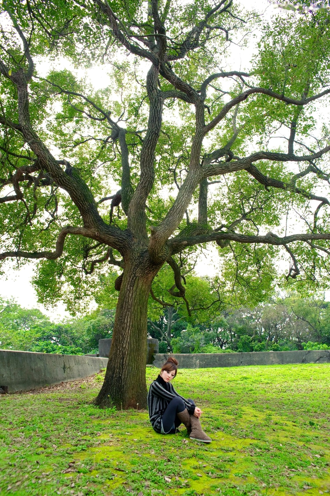 Gallery - 台湾正妹果子Mikako淡水外拍写真，清新甜美冬季穿搭尽显治愈系少女质感台湾户外清新治愈系街拍 女神私房照_秀色女神 - image 55