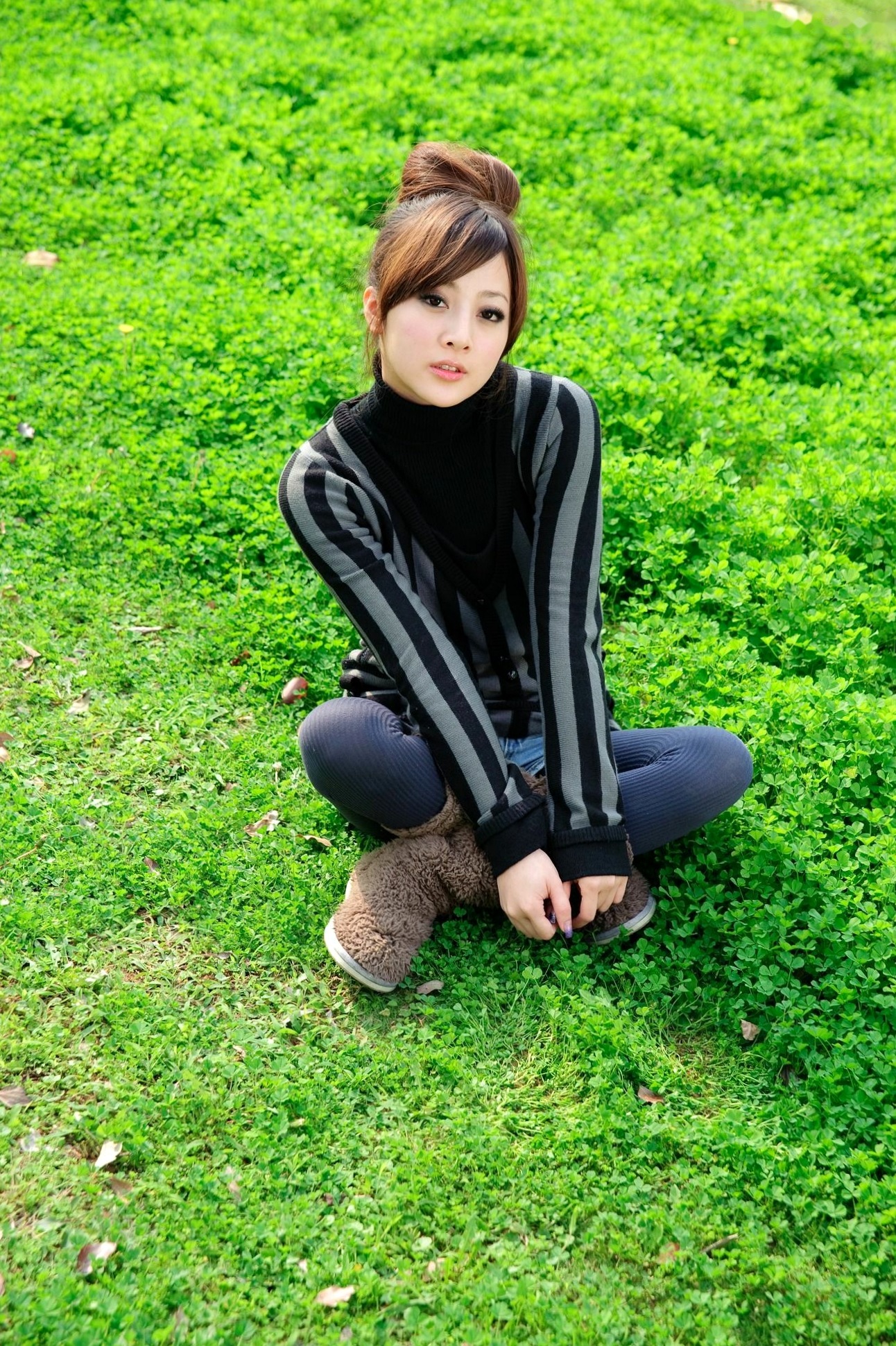 Gallery - 台湾正妹果子Mikako淡水外拍写真，清新甜美冬季穿搭尽显治愈系少女质感台湾户外清新治愈系街拍 女神私房照_秀色女神 - image 58