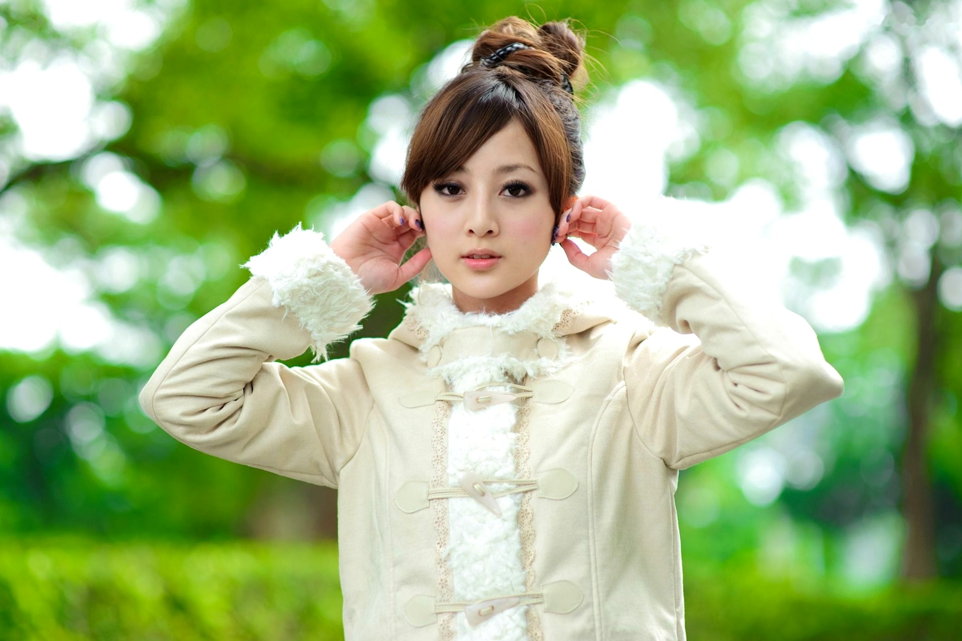 Gallery - 台湾正妹果子Mikako淡水外拍写真，清新甜美冬季穿搭尽显治愈系少女质感台湾户外清新治愈系街拍 女神私房照_秀色女神 - image 76