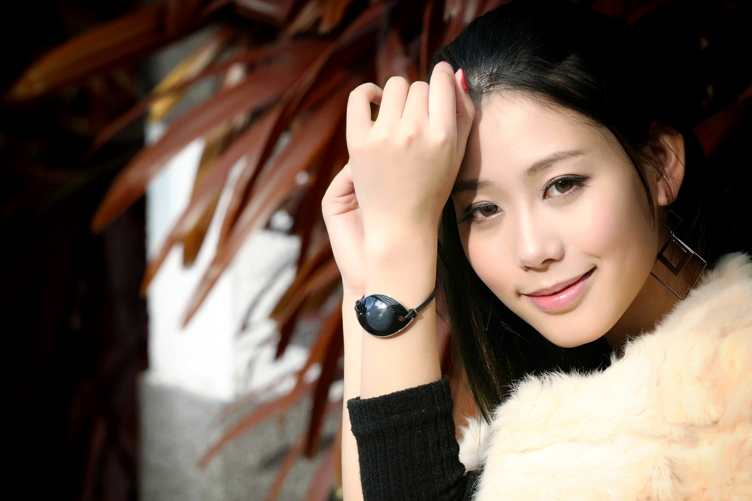Gallery - 台湾女神佳贝儿《唯美时尚外拍》户外写真，清纯侧颜与迷人光影的视觉盛宴台湾清新气质户外治愈系 女神私房照_秀色女神 - image 16