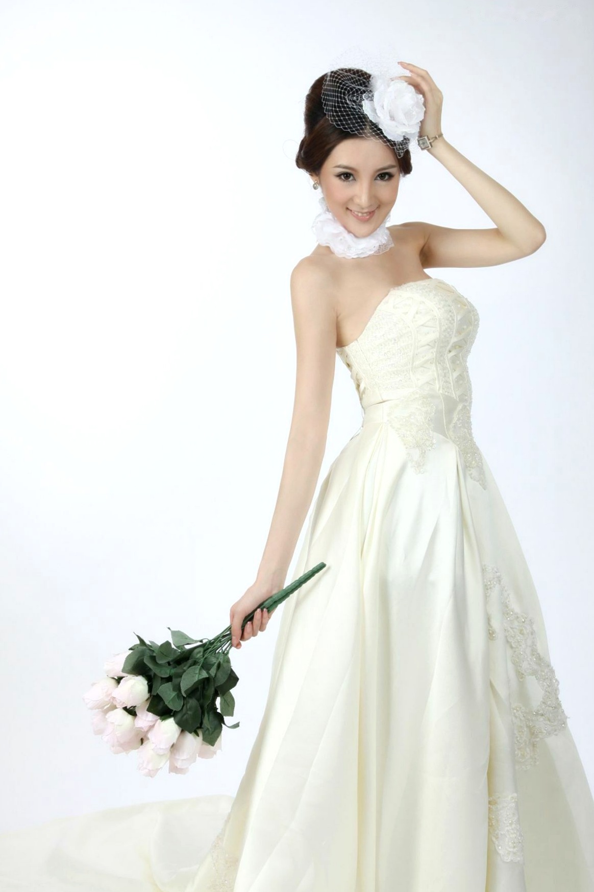 Gallery - 台湾正妹吴鑫桐YOYO写真：黑裙野性诱惑与纯洁婚纱的曼妙碰撞女神性感诱惑冷艳婚纱 女神私房照_秀色女神 - image 26