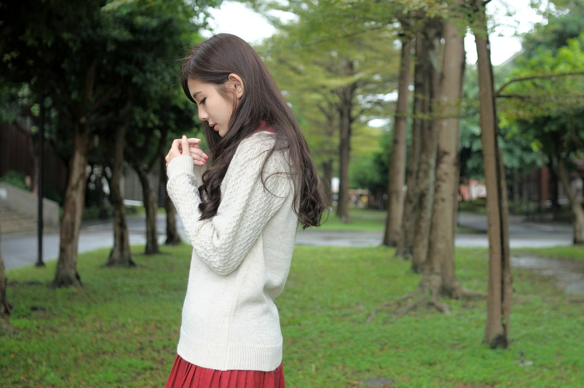 Gallery - 台湾正妹鲔鱼徐玮吟与蔡小洁写真集：清新户外私房与温馨室内居家风格合集台湾清新治愈系私房照户外 女神私房照_秀色女神 - image 42