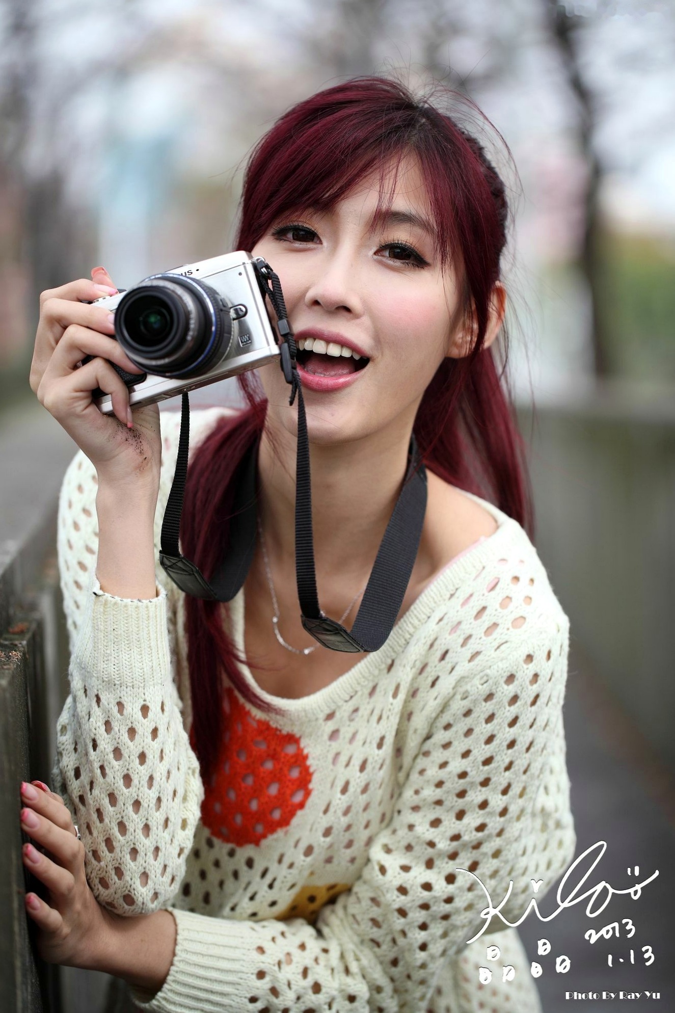 Gallery - 台湾正妹_台湾气质女神Kila晶晶/金允乔《美女摄影师》清新治愈系户外私房写真，少女感十足的旅拍漫时光台湾气质清新治愈系户外 女神私房照_秀色女神 - image 4