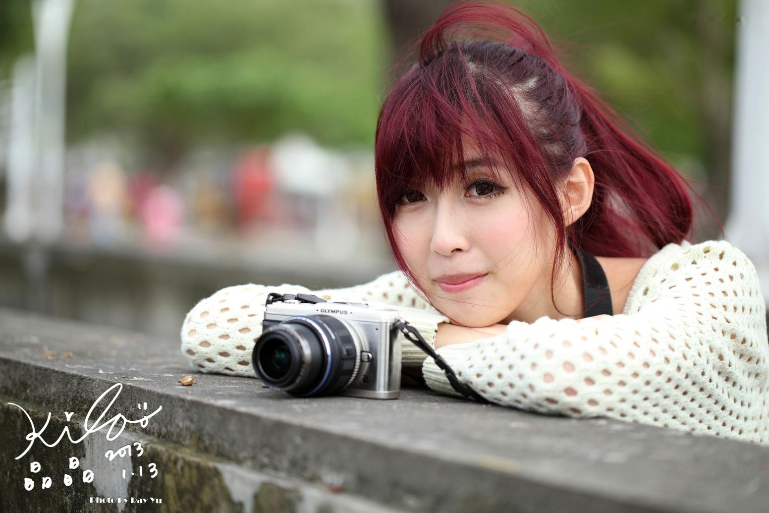 Gallery - 台湾正妹_台湾气质女神Kila晶晶/金允乔《美女摄影师》清新治愈系户外私房写真，少女感十足的旅拍漫时光台湾气质清新治愈系户外 女神私房照_秀色女神 - image 5