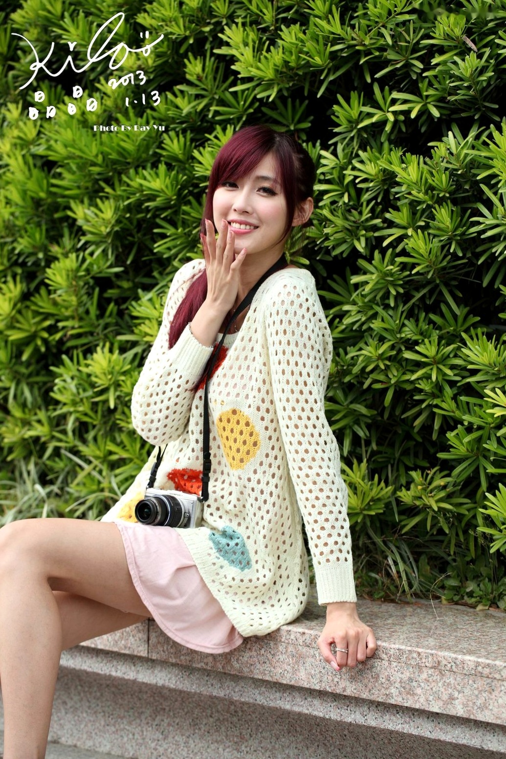 Gallery - 台湾正妹_台湾气质女神Kila晶晶/金允乔《美女摄影师》清新治愈系户外私房写真，少女感十足的旅拍漫时光台湾气质清新治愈系户外 女神私房照_秀色女神 - image 21