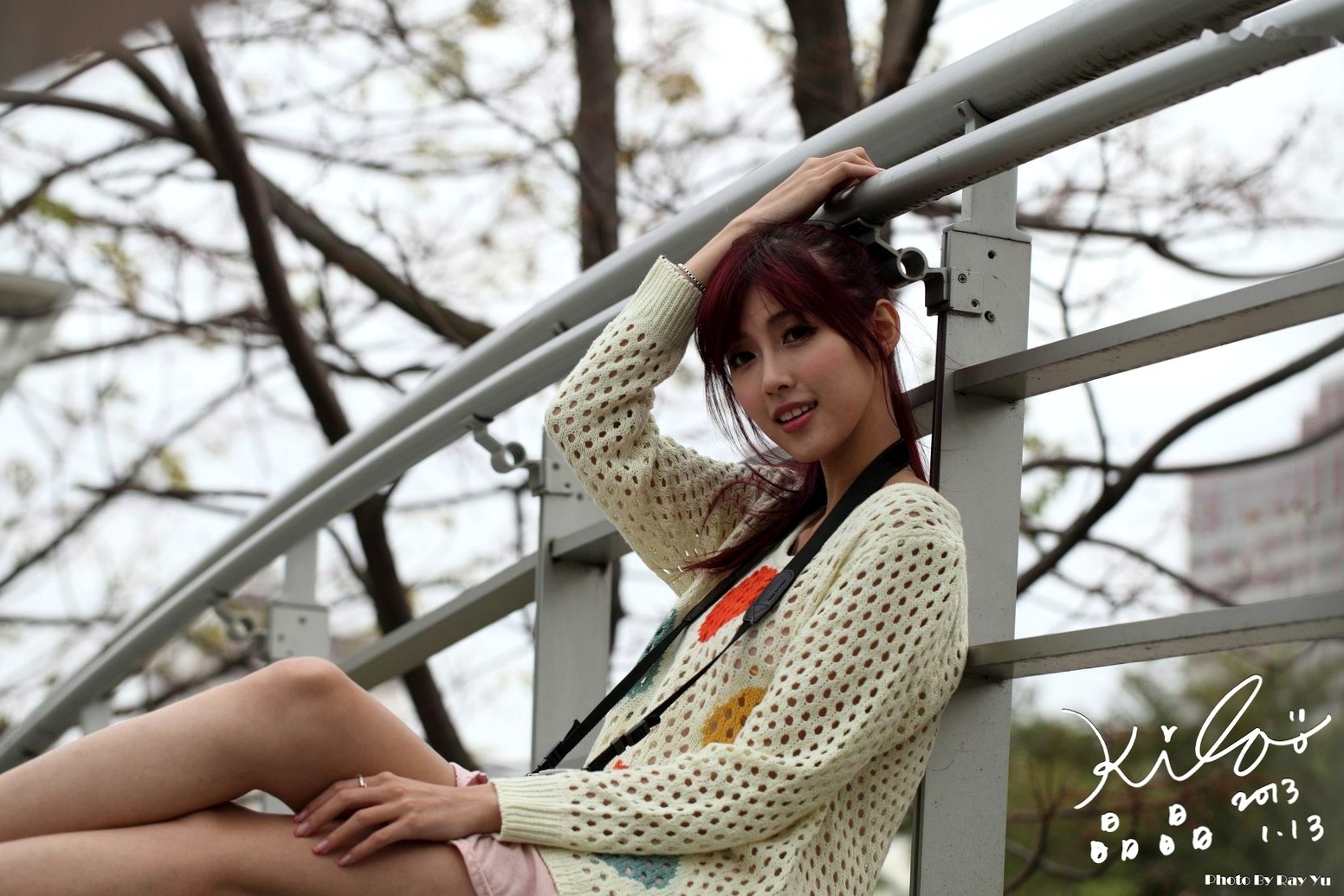 Gallery - 台湾正妹_台湾气质女神Kila晶晶/金允乔《美女摄影师》清新治愈系户外私房写真，少女感十足的旅拍漫时光台湾气质清新治愈系户外 女神私房照_秀色女神 - image 32