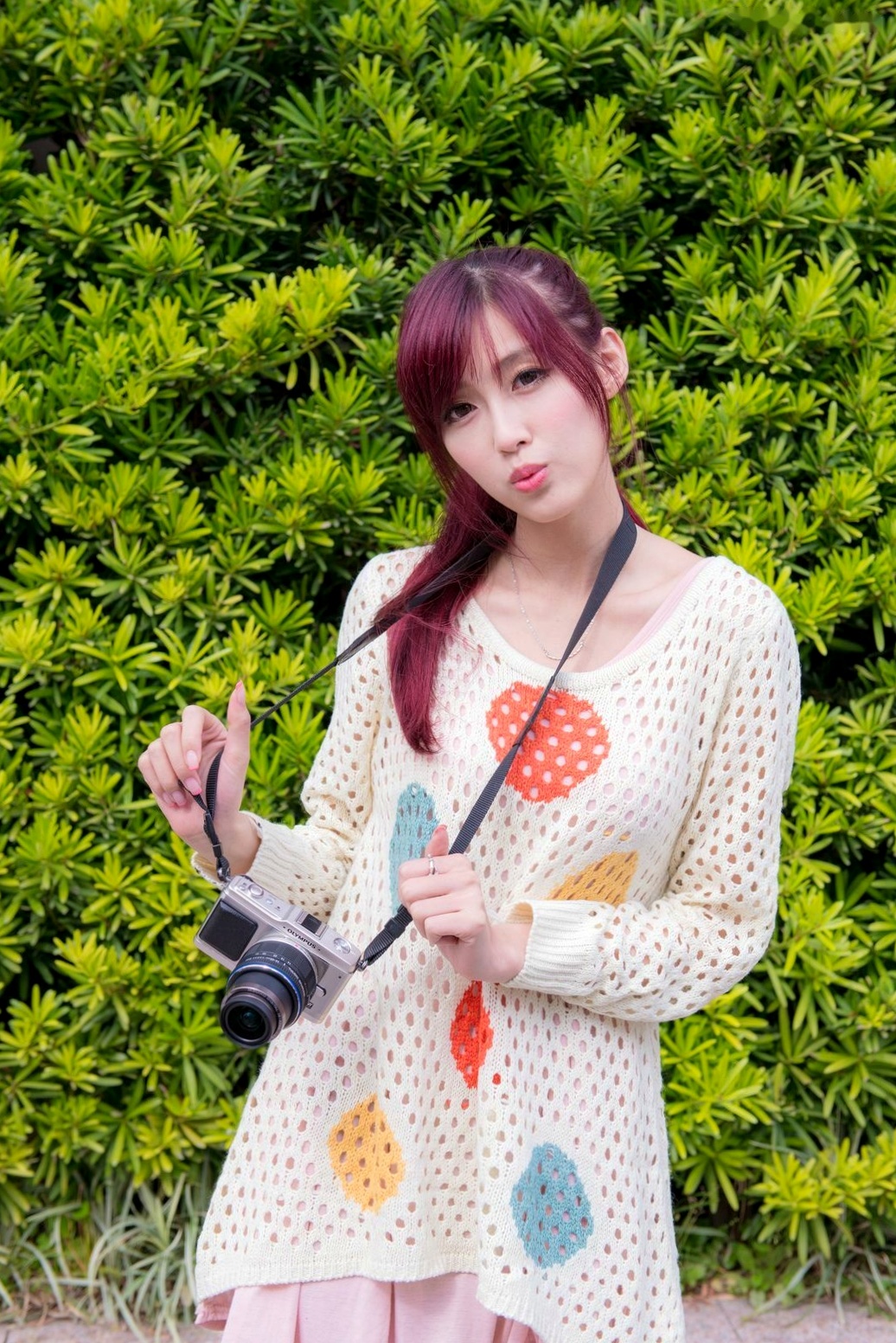 Gallery - 台湾正妹_台湾气质女神Kila晶晶/金允乔《美女摄影师》清新治愈系户外私房写真，少女感十足的旅拍漫时光台湾气质清新治愈系户外 女神私房照_秀色女神 - image 43
