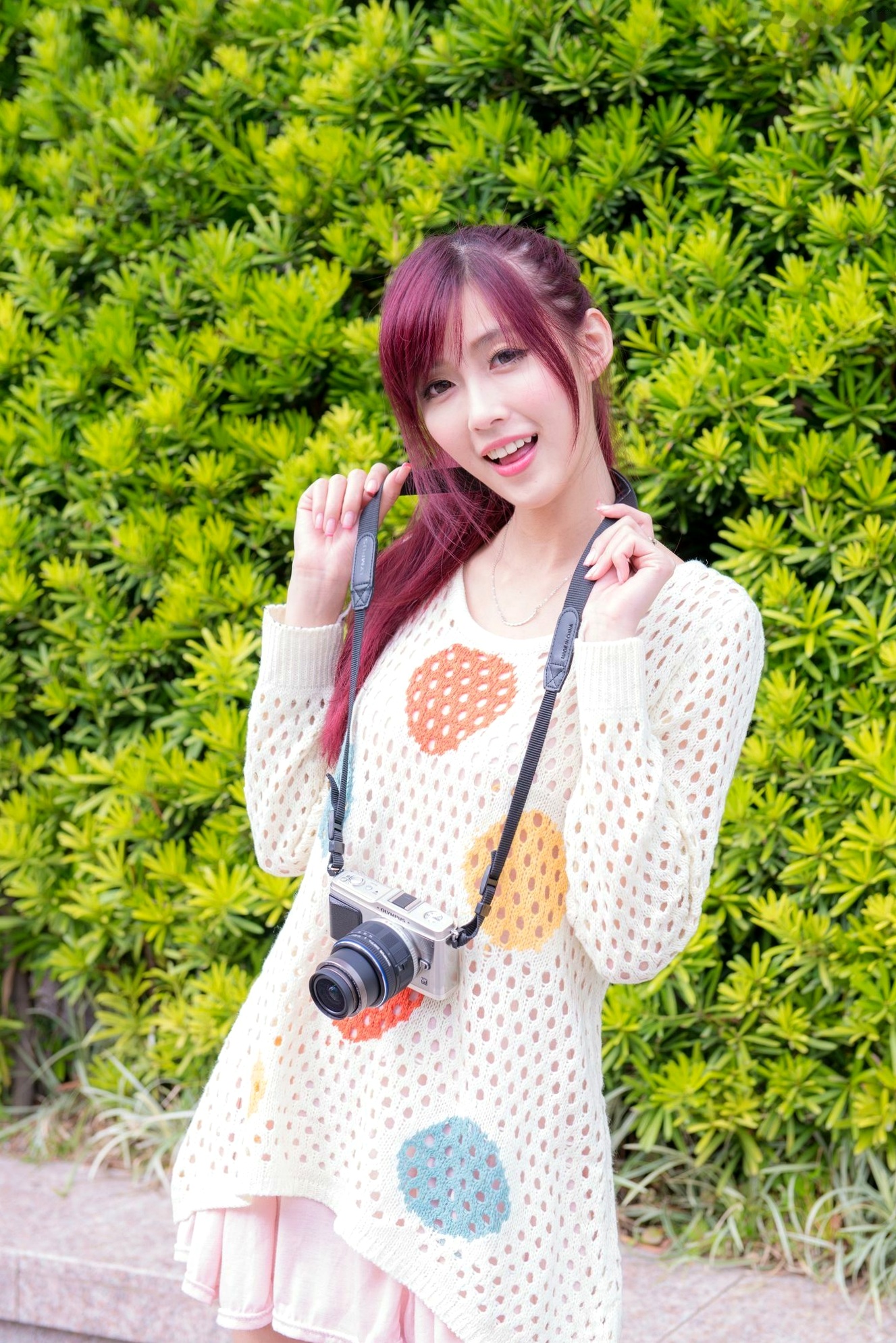 Gallery - 台湾正妹_台湾气质女神Kila晶晶/金允乔《美女摄影师》清新治愈系户外私房写真，少女感十足的旅拍漫时光台湾气质清新治愈系户外 女神私房照_秀色女神 - image 45