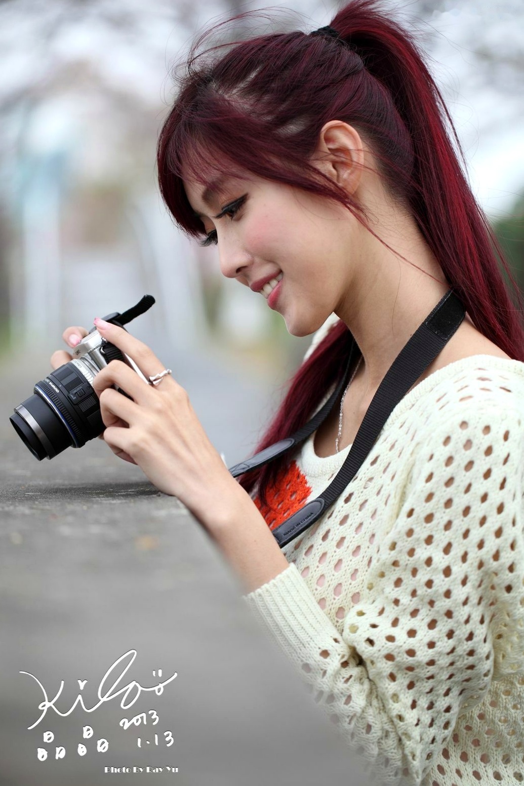 Gallery - 台湾正妹_台湾气质女神Kila晶晶/金允乔《美女摄影师》清新治愈系户外私房写真，少女感十足的旅拍漫时光台湾气质清新治愈系户外 女神私房照_秀色女神 - image 51