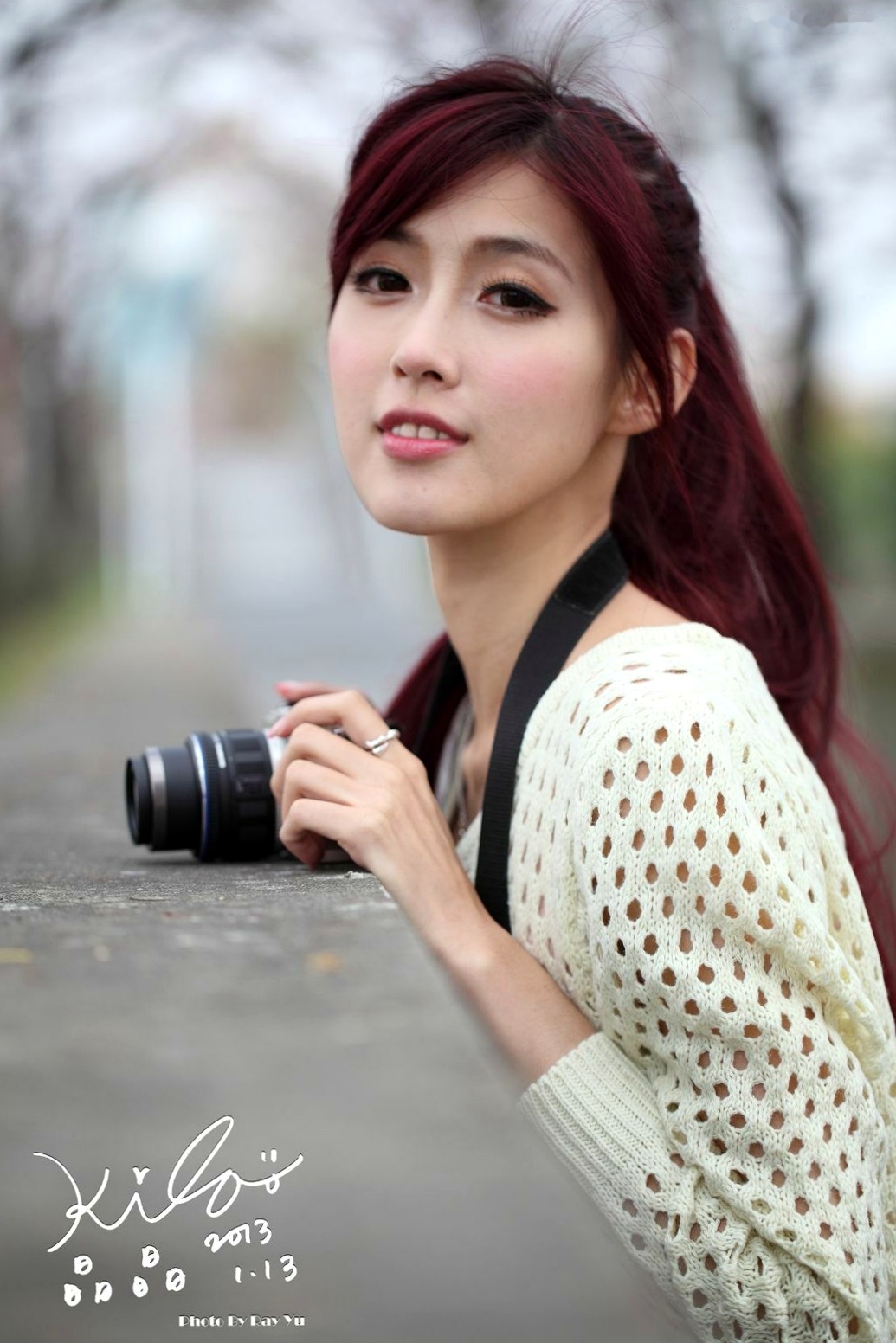 Gallery - 台湾正妹_台湾气质女神Kila晶晶/金允乔《美女摄影师》清新治愈系户外私房写真，少女感十足的旅拍漫时光台湾气质清新治愈系户外 女神私房照_秀色女神 - image 52