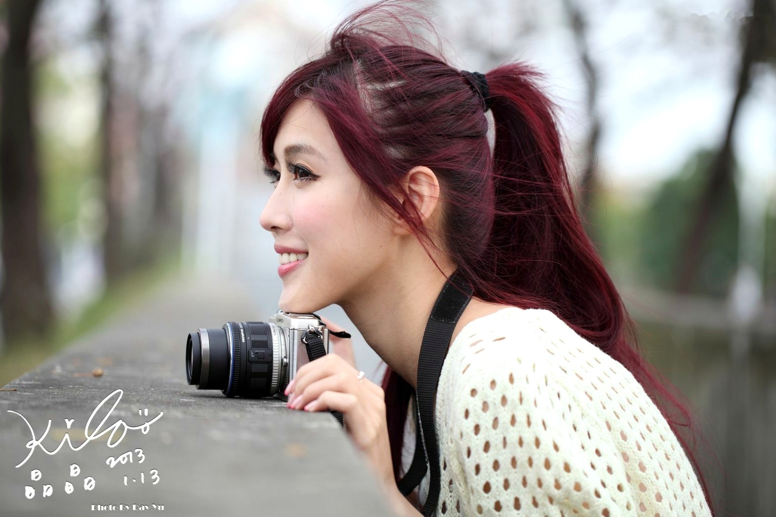 Gallery - 台湾正妹_台湾气质女神Kila晶晶/金允乔《美女摄影师》清新治愈系户外私房写真，少女感十足的旅拍漫时光台湾气质清新治愈系户外 女神私房照_秀色女神 - image 54