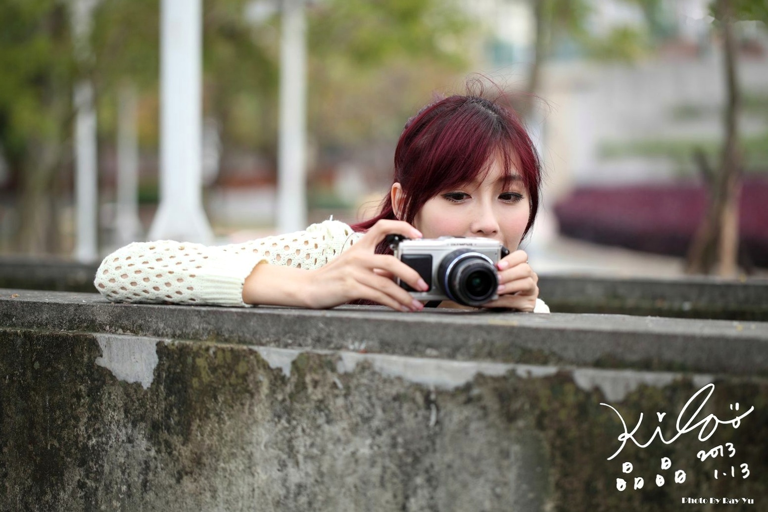 Gallery - 台湾正妹_台湾气质女神Kila晶晶/金允乔《美女摄影师》清新治愈系户外私房写真，少女感十足的旅拍漫时光台湾气质清新治愈系户外 女神私房照_秀色女神 - image 56