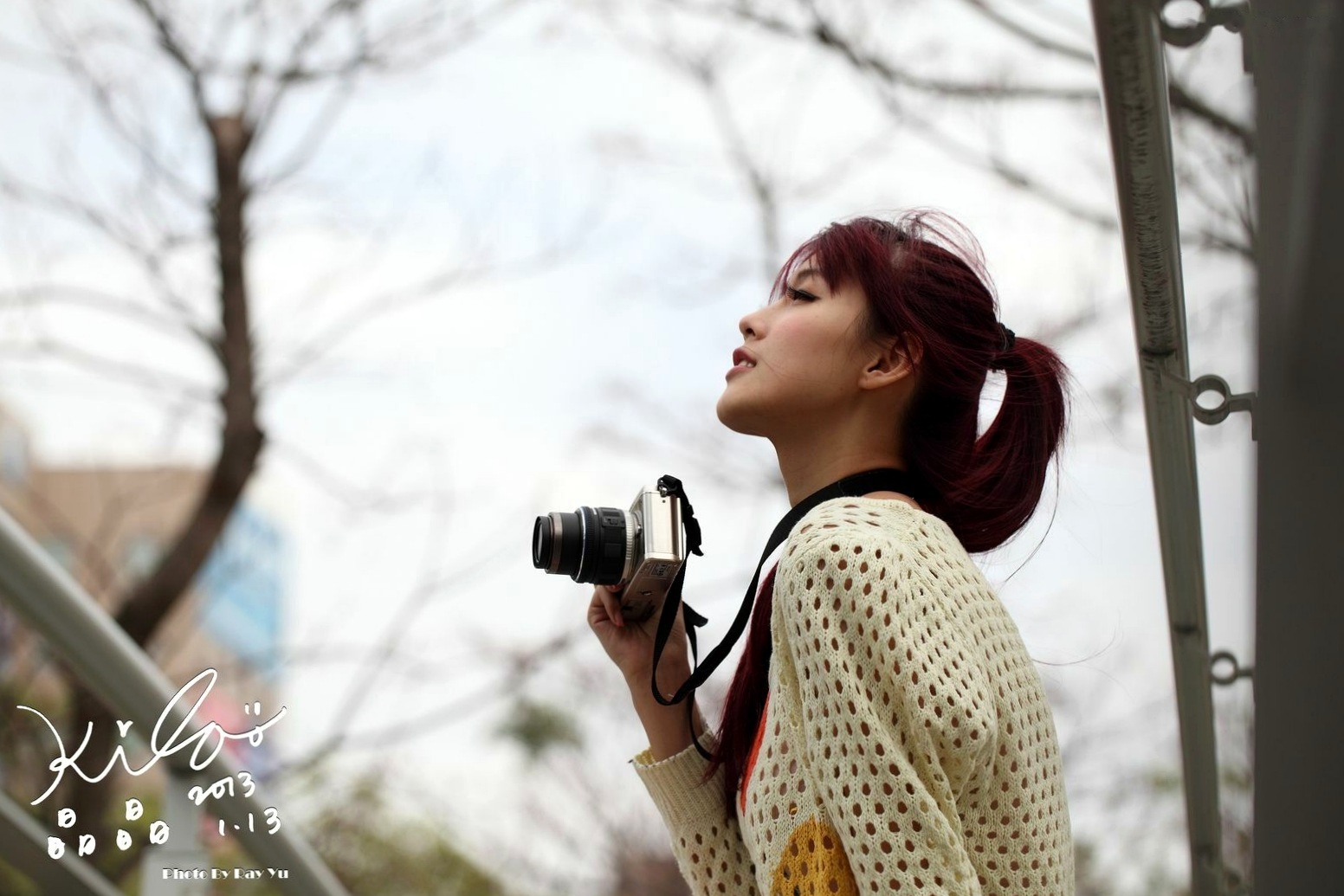 Gallery - 台湾正妹_台湾气质女神Kila晶晶/金允乔《美女摄影师》清新治愈系户外私房写真，少女感十足的旅拍漫时光台湾气质清新治愈系户外 女神私房照_秀色女神 - image 62