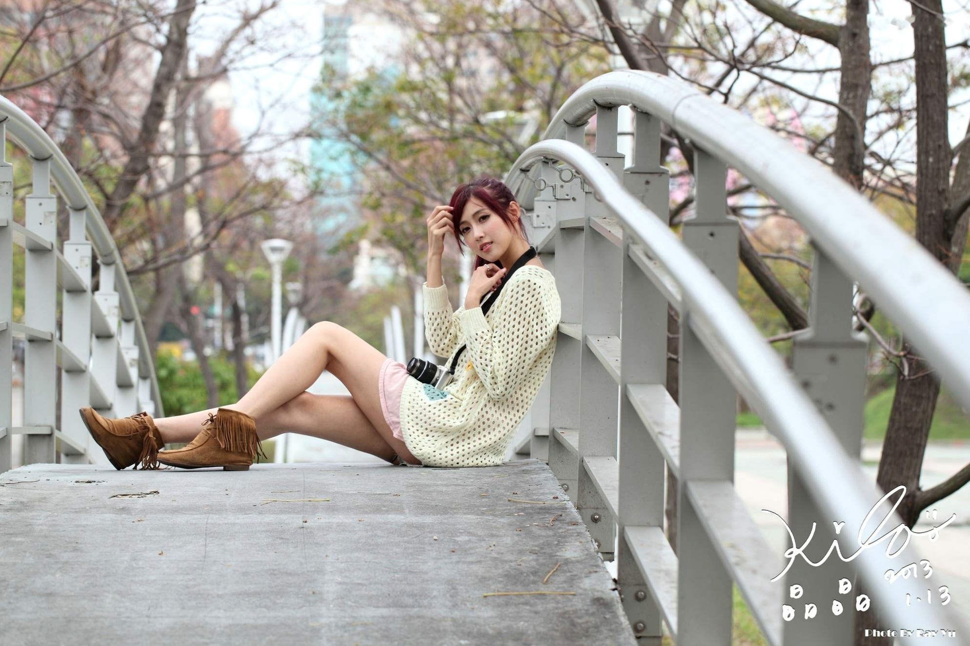Gallery - 台湾正妹_台湾气质女神Kila晶晶/金允乔《美女摄影师》清新治愈系户外私房写真，少女感十足的旅拍漫时光台湾气质清新治愈系户外 女神私房照_秀色女神 - image 66