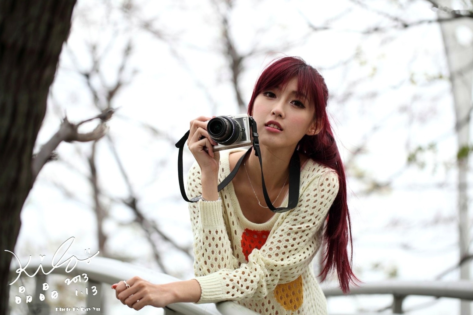 Gallery - 台湾正妹_台湾气质女神Kila晶晶/金允乔《美女摄影师》清新治愈系户外私房写真，少女感十足的旅拍漫时光台湾气质清新治愈系户外 女神私房照_秀色女神 - image 74
