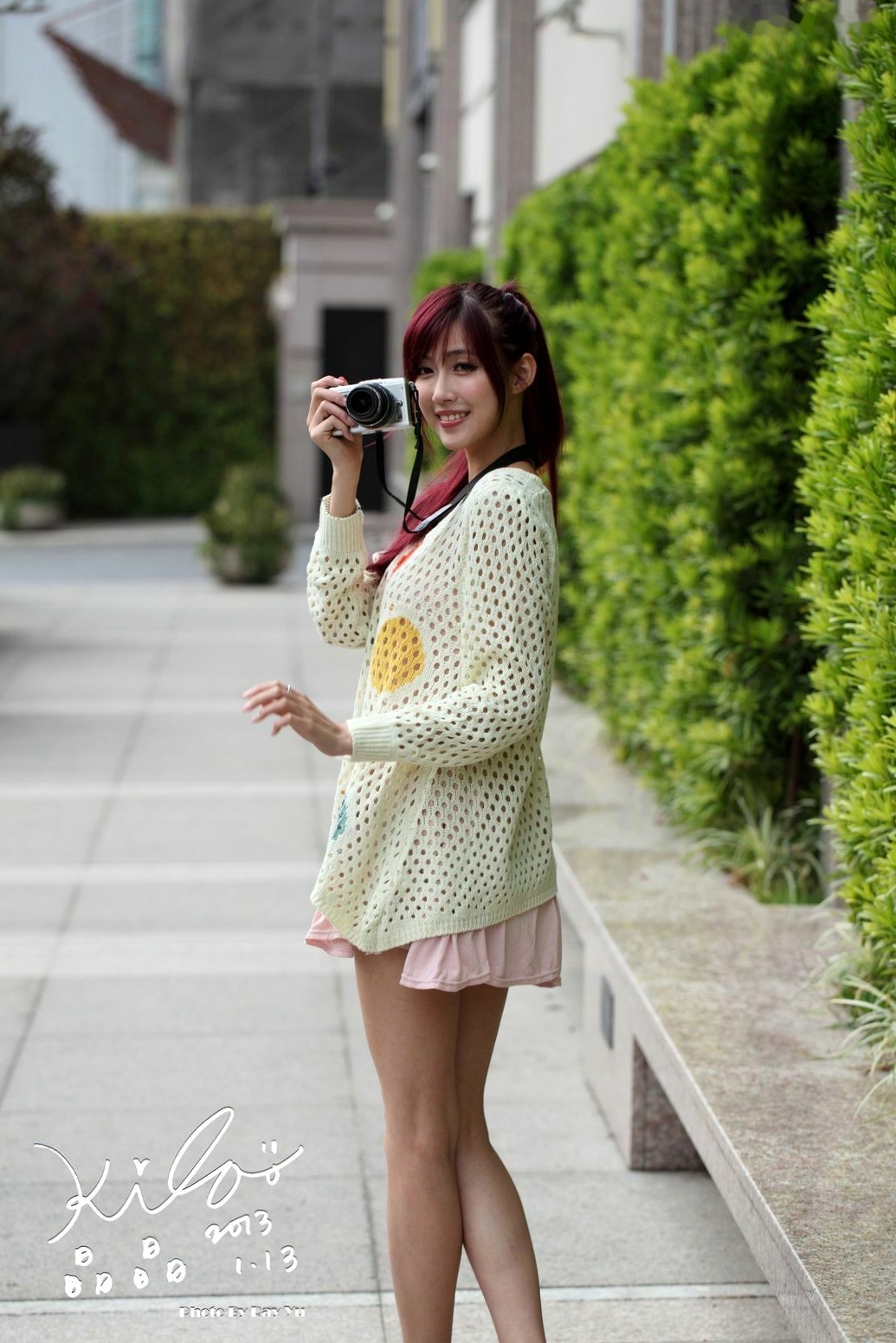 Gallery - 台湾正妹_台湾气质女神Kila晶晶/金允乔《美女摄影师》清新治愈系户外私房写真，少女感十足的旅拍漫时光台湾气质清新治愈系户外 女神私房照_秀色女神 - image 85