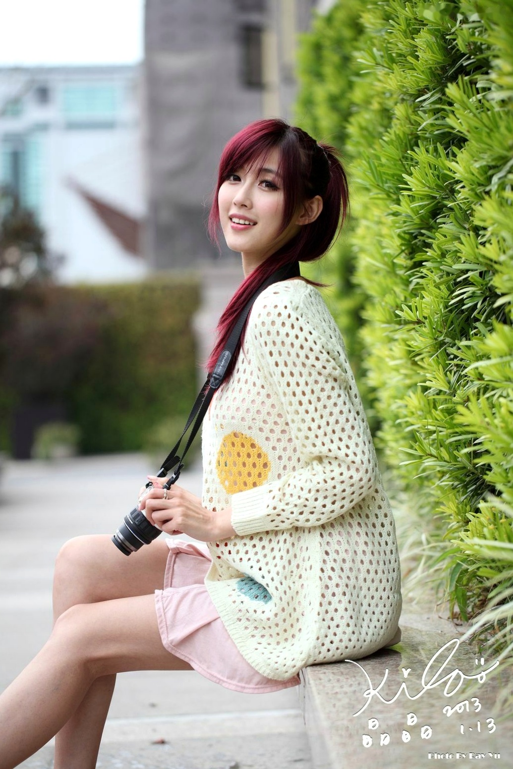 Gallery - 台湾正妹_台湾气质女神Kila晶晶/金允乔《美女摄影师》清新治愈系户外私房写真，少女感十足的旅拍漫时光台湾气质清新治愈系户外 女神私房照_秀色女神 - image 96