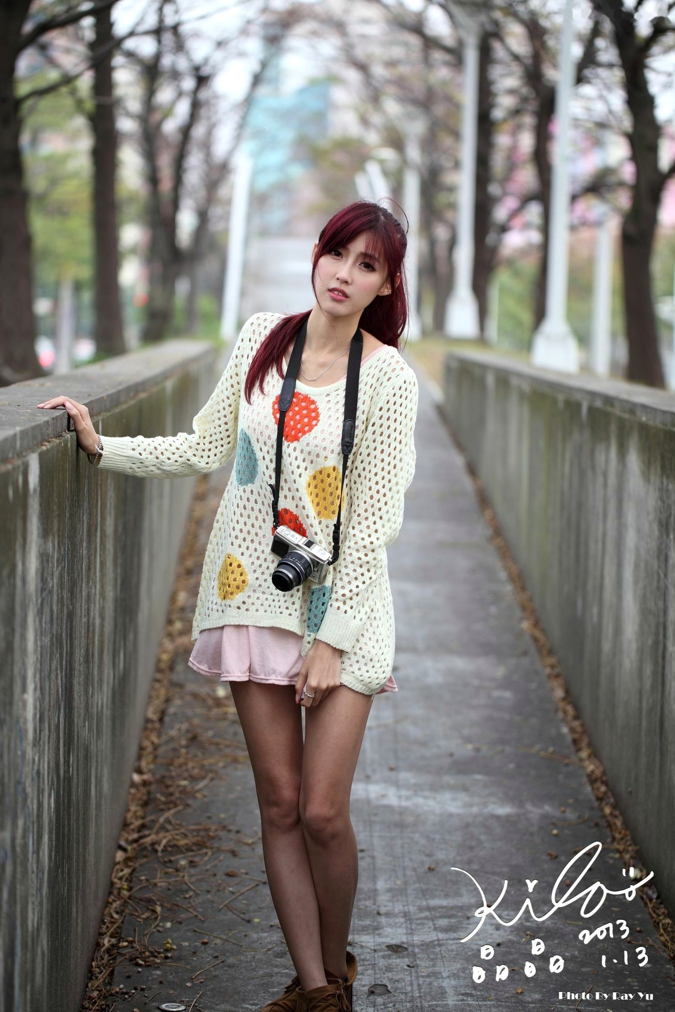 Gallery - 台湾正妹_台湾气质女神Kila晶晶/金允乔《美女摄影师》清新治愈系户外私房写真，少女感十足的旅拍漫时光台湾气质清新治愈系户外 女神私房照_秀色女神 - image 97