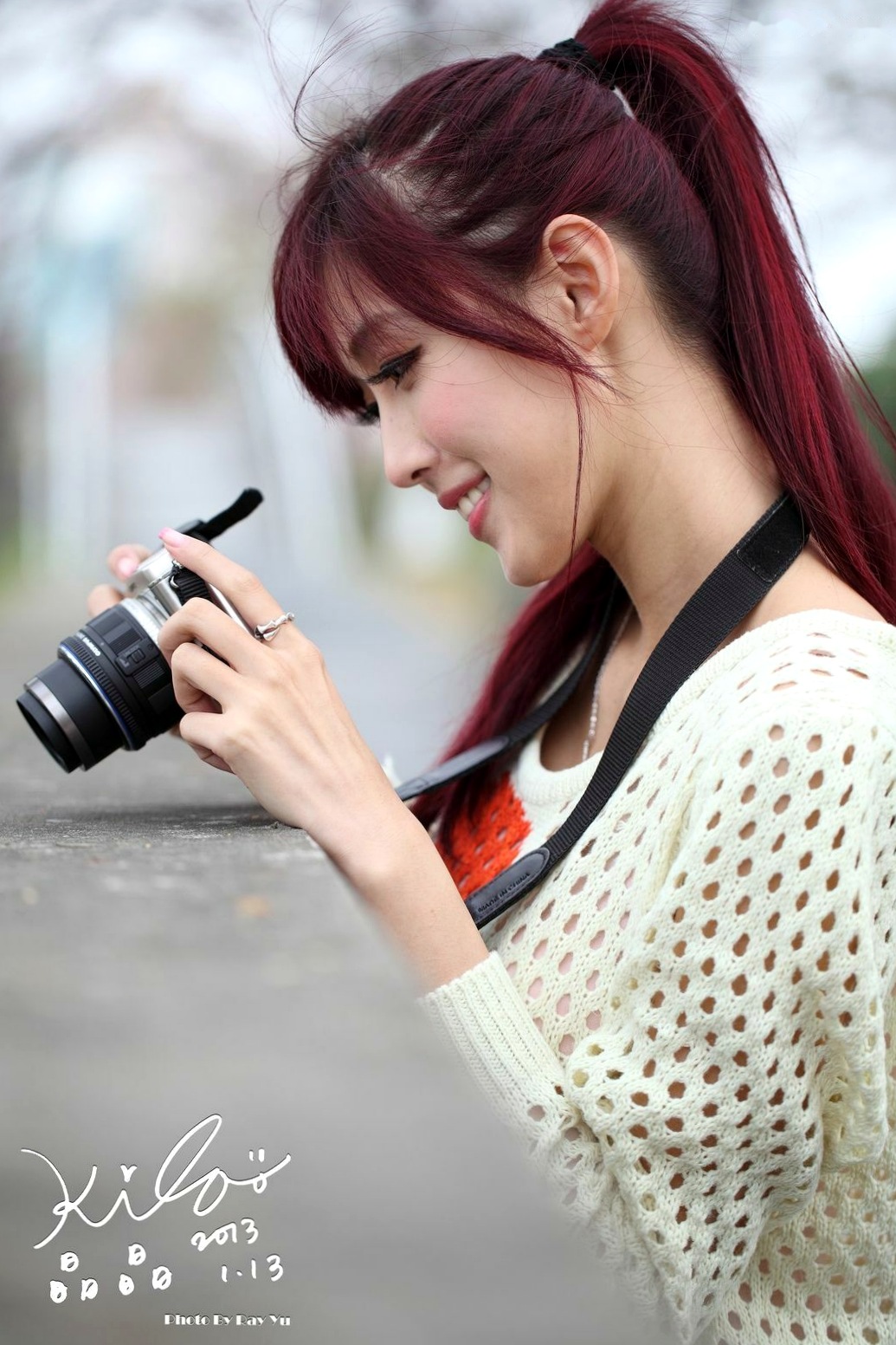 Gallery - 台湾正妹_台湾气质女神Kila晶晶/金允乔《美女摄影师》清新治愈系户外私房写真，少女感十足的旅拍漫时光台湾气质清新治愈系户外 女神私房照_秀色女神 - image 102