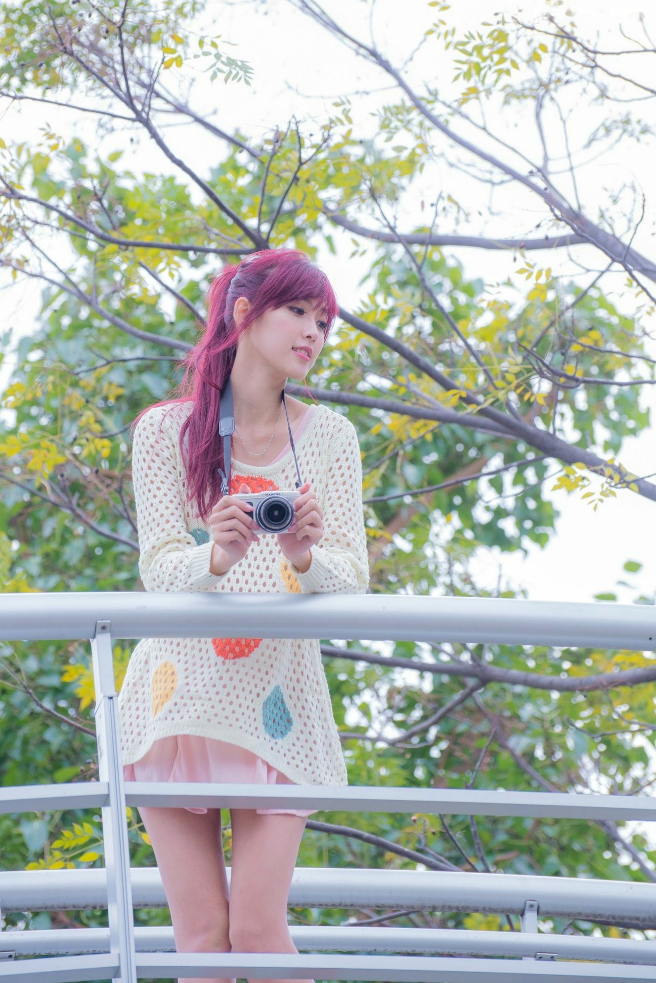 Gallery - 台湾正妹_台湾气质女神Kila晶晶/金允乔《美女摄影师》清新治愈系户外私房写真，少女感十足的旅拍漫时光台湾气质清新治愈系户外 女神私房照_秀色女神 - image 108