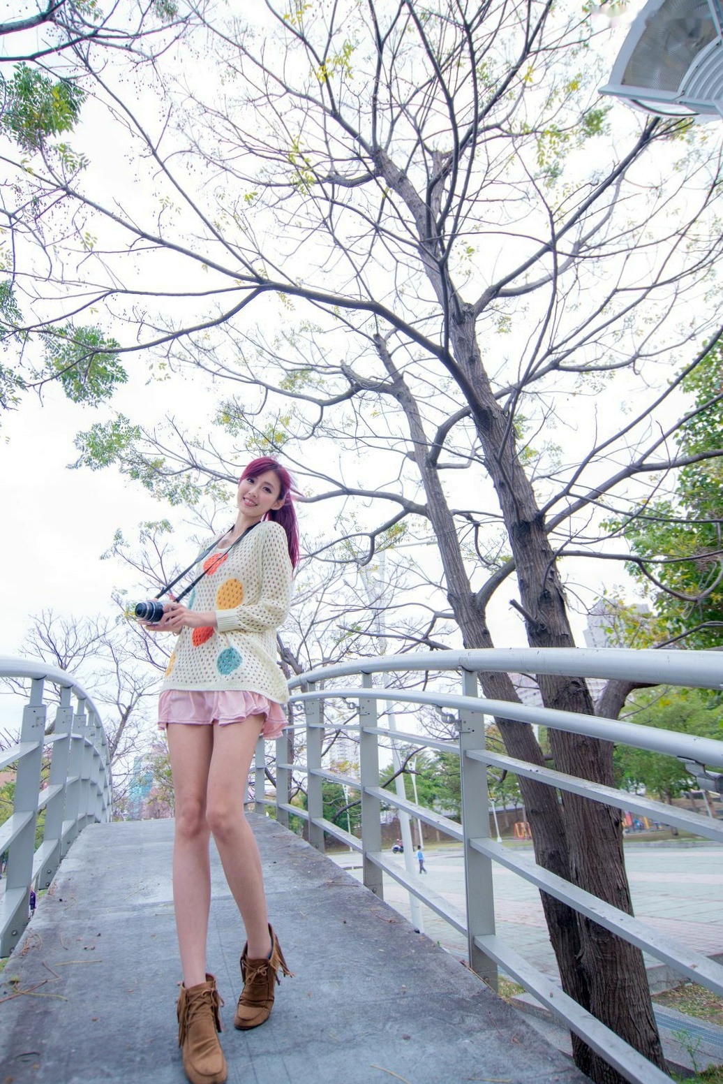 Gallery - 台湾正妹_台湾气质女神Kila晶晶/金允乔《美女摄影师》清新治愈系户外私房写真，少女感十足的旅拍漫时光台湾气质清新治愈系户外 女神私房照_秀色女神 - image 112
