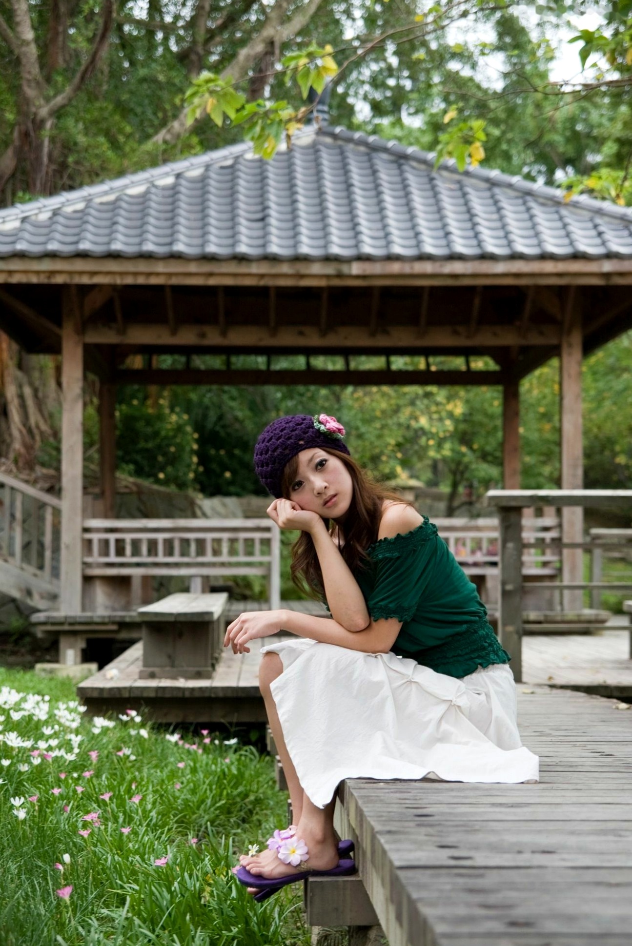 Gallery - 台湾正妹果子MM/Mikako户外清新写真，青春治愈系甜美少女摄影特辑台湾清纯清新治愈系 女神私房照_秀色女神 - image 12