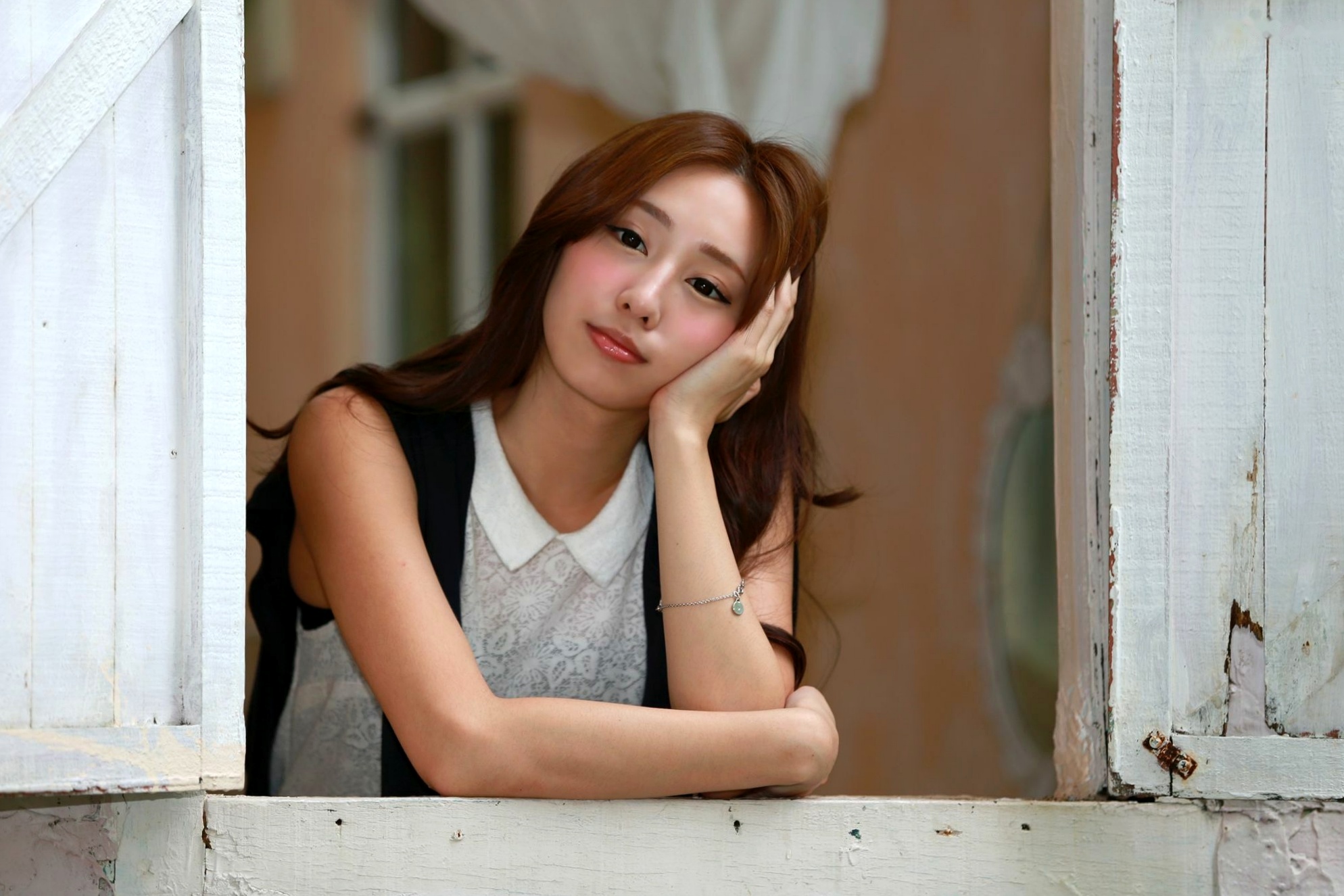 Gallery - 台湾正妹席惟伦Riko清新文艺写真，户外街拍治愈系生活照系列台湾清新气质治愈系 女神私房照_秀色女神 - image 5
