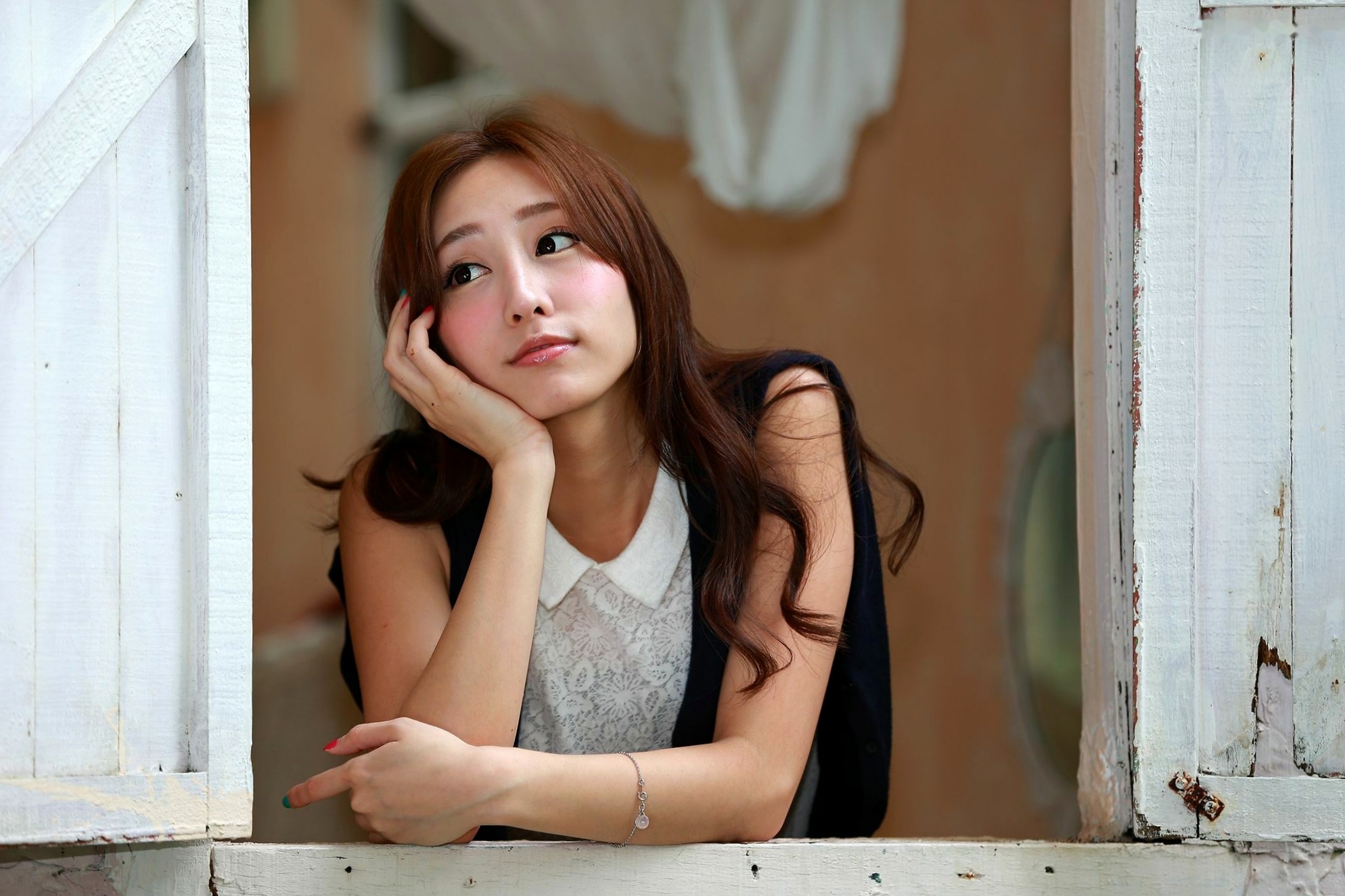 Gallery - 台湾正妹席惟伦Riko清新文艺写真，户外街拍治愈系生活照系列台湾清新气质治愈系 女神私房照_秀色女神 - image 11