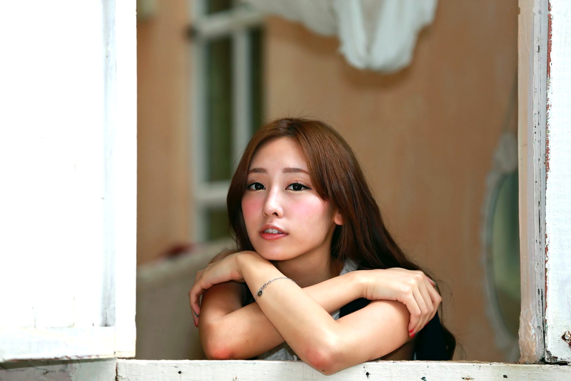 Gallery - 台湾正妹席惟伦Riko清新文艺写真，户外街拍治愈系生活照系列台湾清新气质治愈系 女神私房照_秀色女神 - image 13