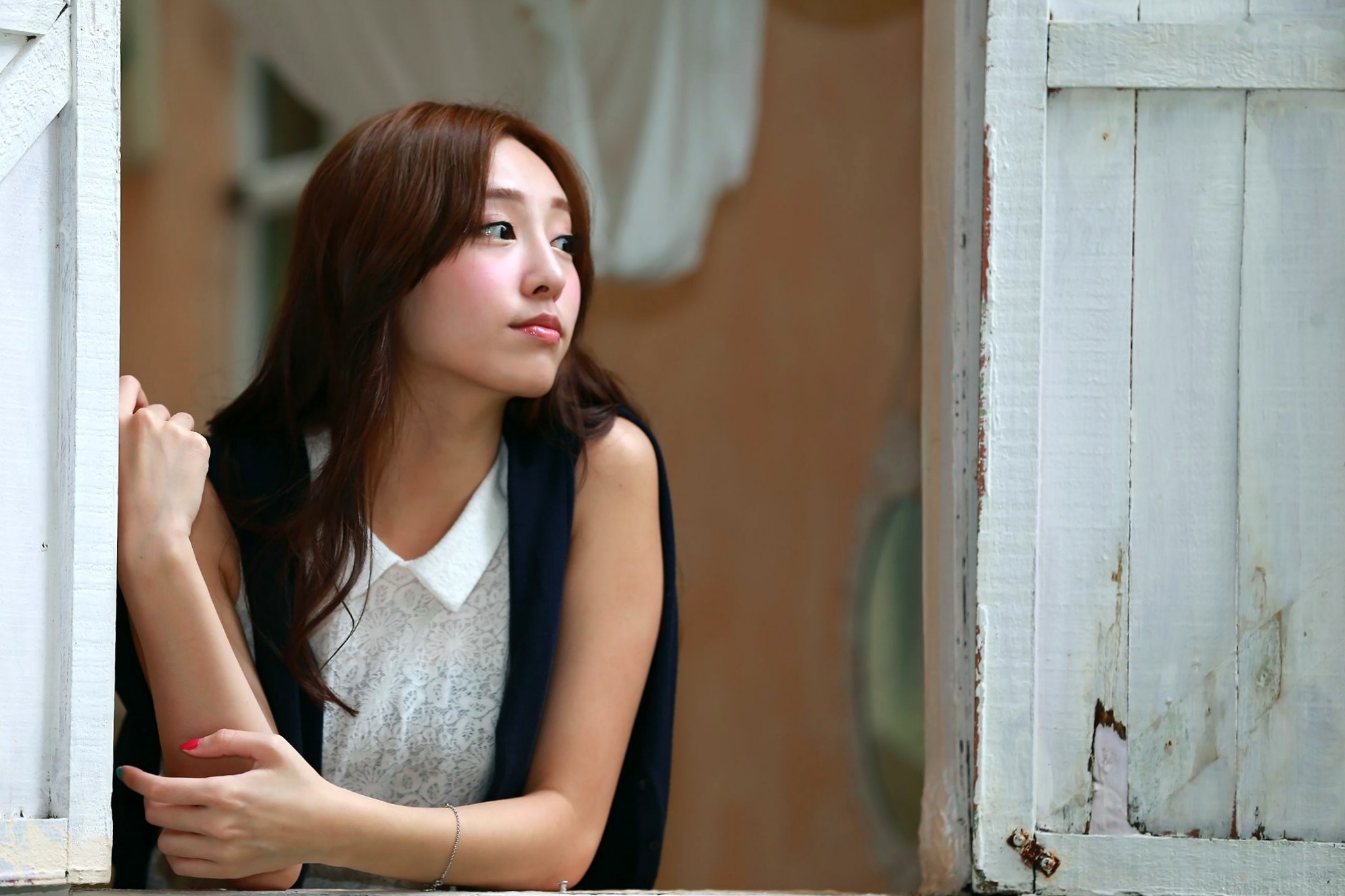 Gallery - 台湾正妹席惟伦Riko清新文艺写真，户外街拍治愈系生活照系列台湾清新气质治愈系 女神私房照_秀色女神 - image 16