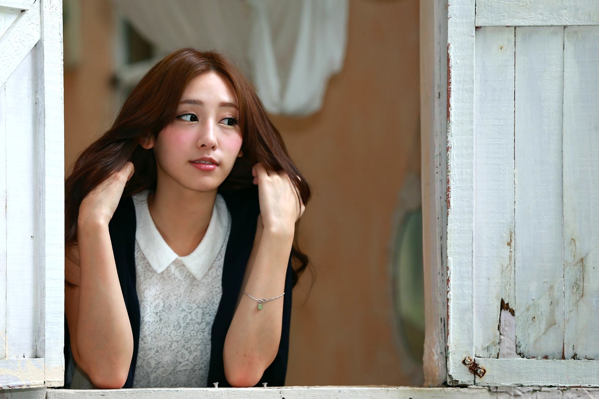 Gallery - 台湾正妹席惟伦Riko清新文艺写真，户外街拍治愈系生活照系列台湾清新气质治愈系 女神私房照_秀色女神 - image 19