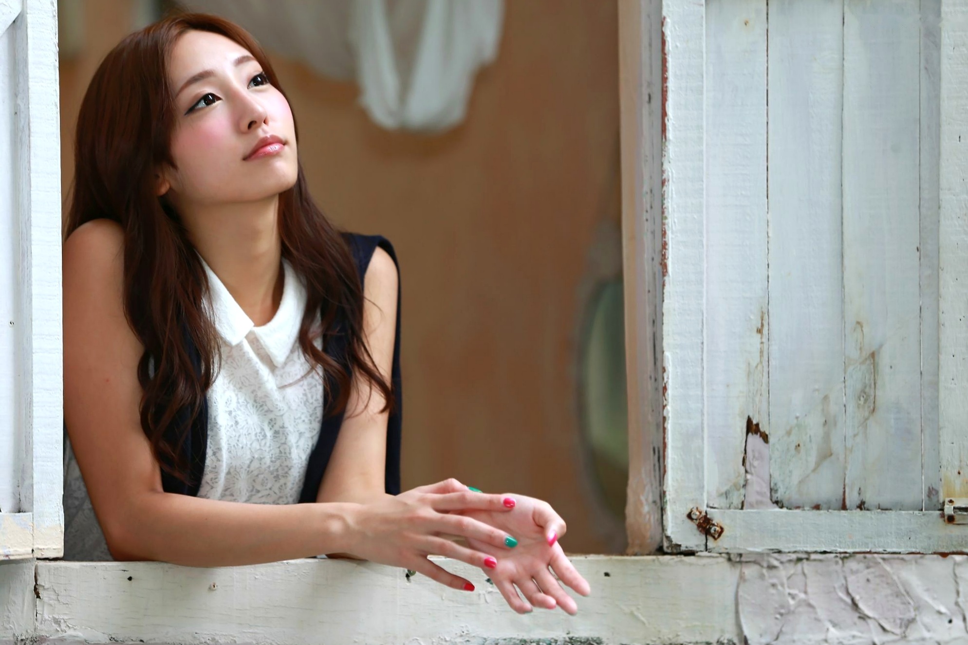 Gallery - 台湾正妹席惟伦Riko清新文艺写真，户外街拍治愈系生活照系列台湾清新气质治愈系 女神私房照_秀色女神 - image 23