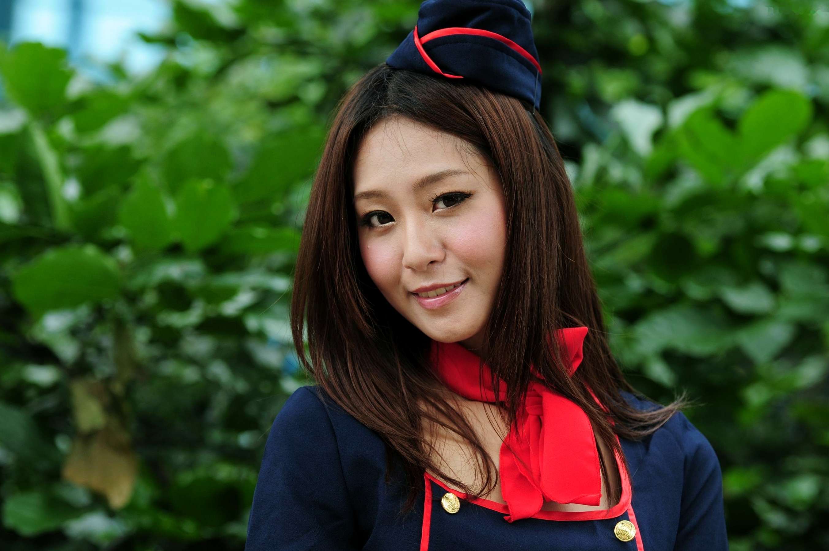 Gallery - 台湾正妹Winnie庄咏惠清新户外写真，邻家气质与甜美空姐制服诱惑台湾户外空姐制服清新 女神私房照_秀色女神 - image 11