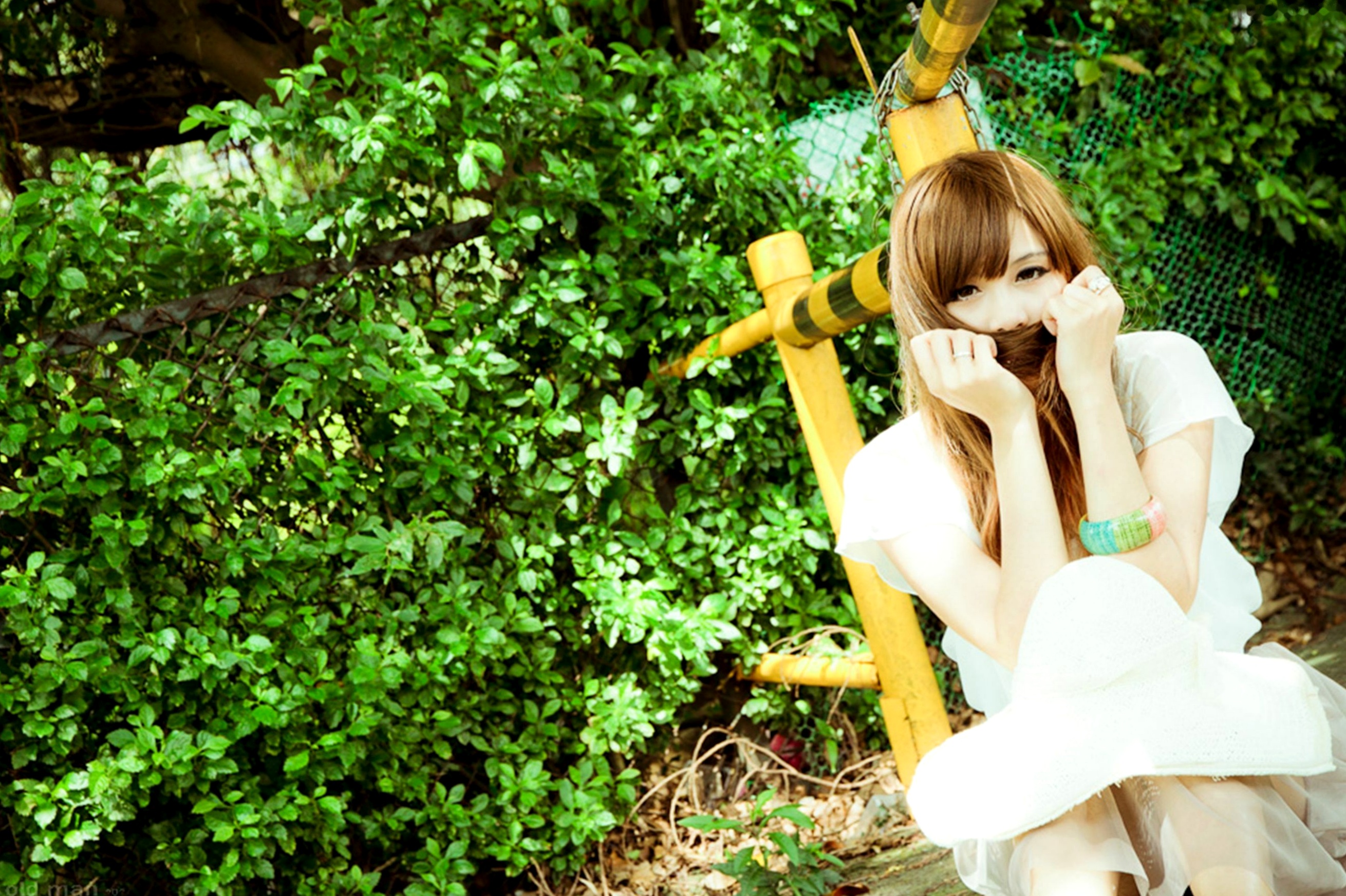 Gallery - 台湾模特 - model熊维妮《美军宿舍随拍》写真集：清新文艺女神的复古户外街拍与治愈系私房影像台湾清新治愈系街拍户外气质 女神私房照_秀色女神 - image 21