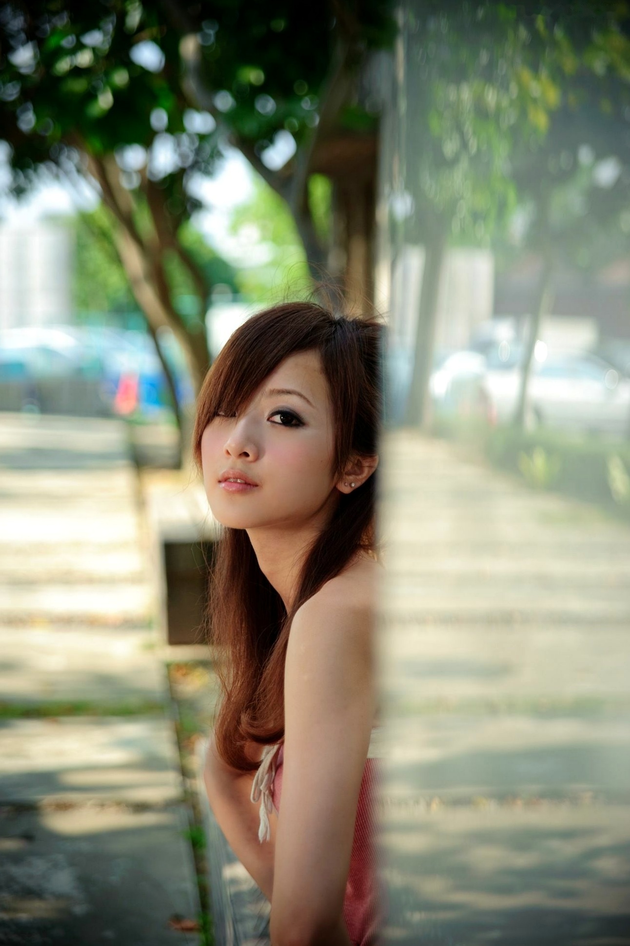 Gallery - 台湾正妹果子MM/张凯洁《华山文创园》清新街拍写真，户外文艺气质邻家女神私房合集台湾街拍清新气质治愈系 女神私房照_秀色女神 - image 25
