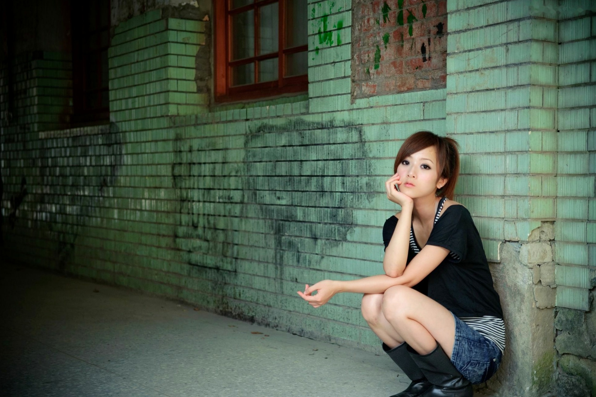 Gallery - 台湾正妹果子MM/张凯洁《华山文创园》清新街拍写真，户外文艺气质邻家女神私房合集台湾街拍清新气质治愈系 女神私房照_秀色女神 - image 41