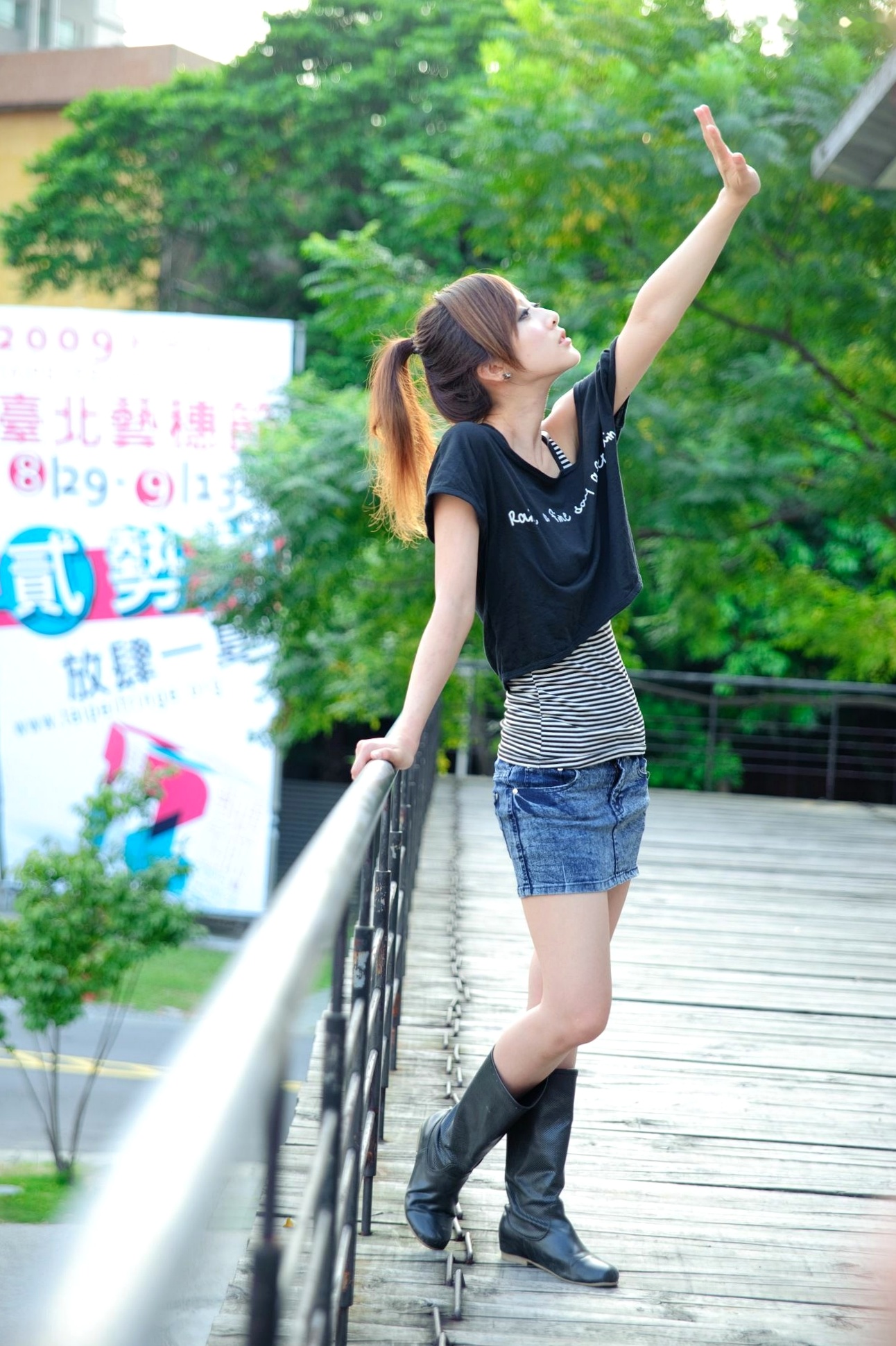 Gallery - 台湾正妹果子MM/张凯洁《华山文创园》清新街拍写真，户外文艺气质邻家女神私房合集台湾街拍清新气质治愈系 女神私房照_秀色女神 - image 48