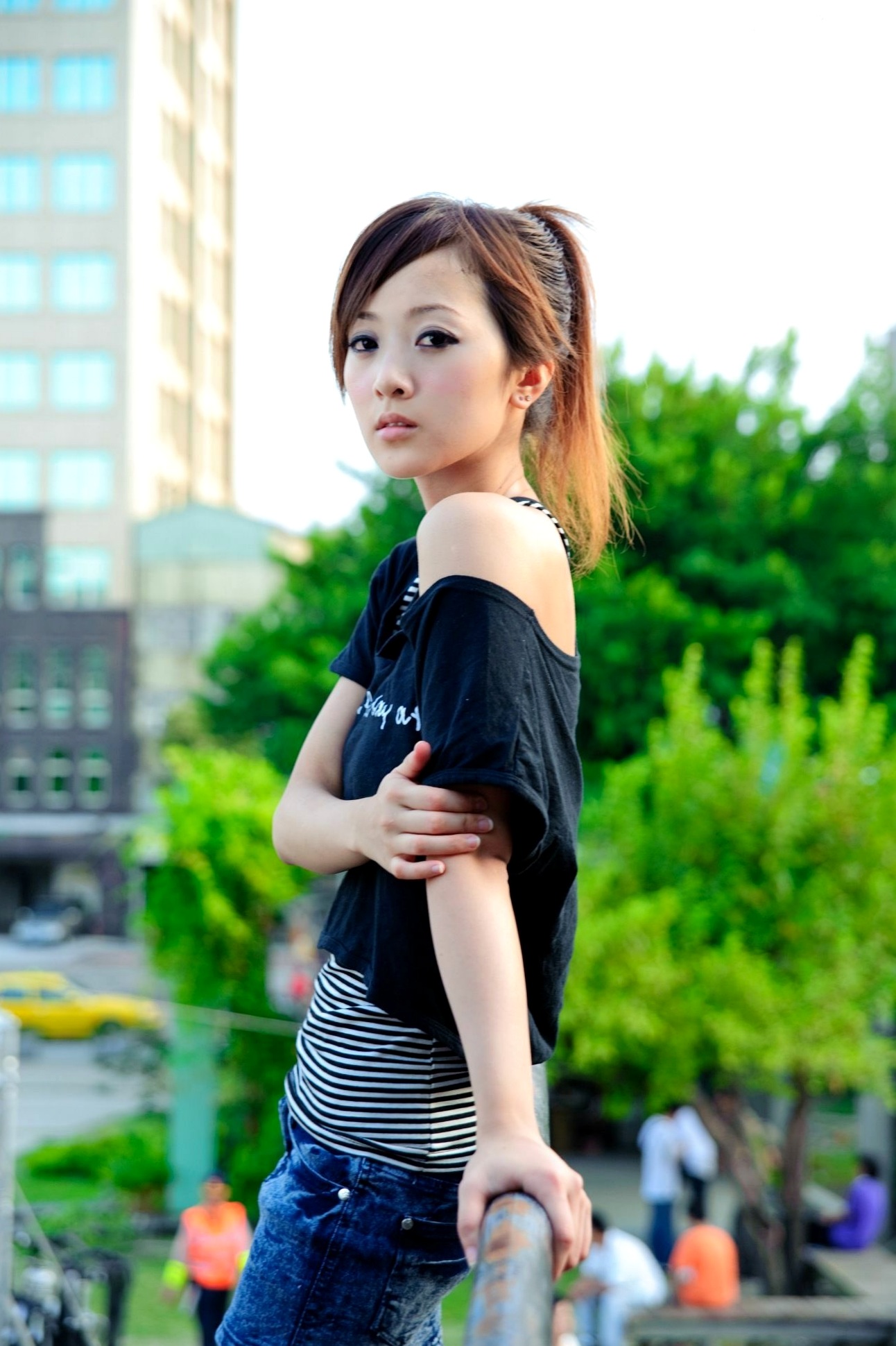 Gallery - 台湾正妹果子MM/张凯洁《华山文创园》清新街拍写真，户外文艺气质邻家女神私房合集台湾街拍清新气质治愈系 女神私房照_秀色女神 - image 51