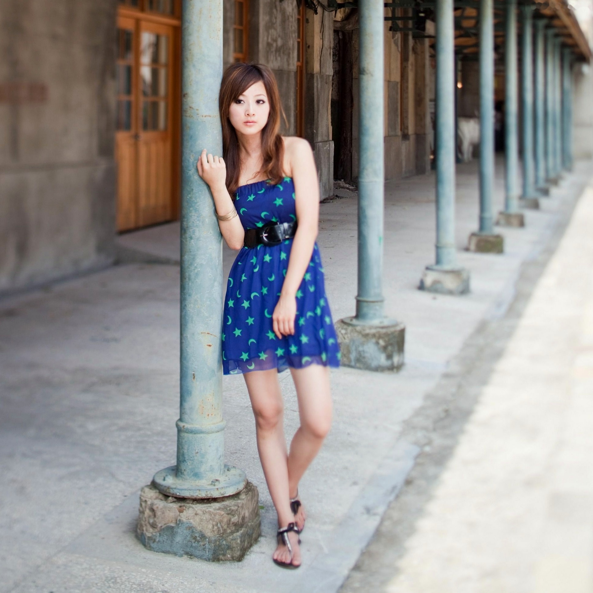 Gallery - 台湾正妹果子MM/张凯洁《华山文创园》清新街拍写真，户外文艺气质邻家女神私房合集台湾街拍清新气质治愈系 女神私房照_秀色女神 - image 65