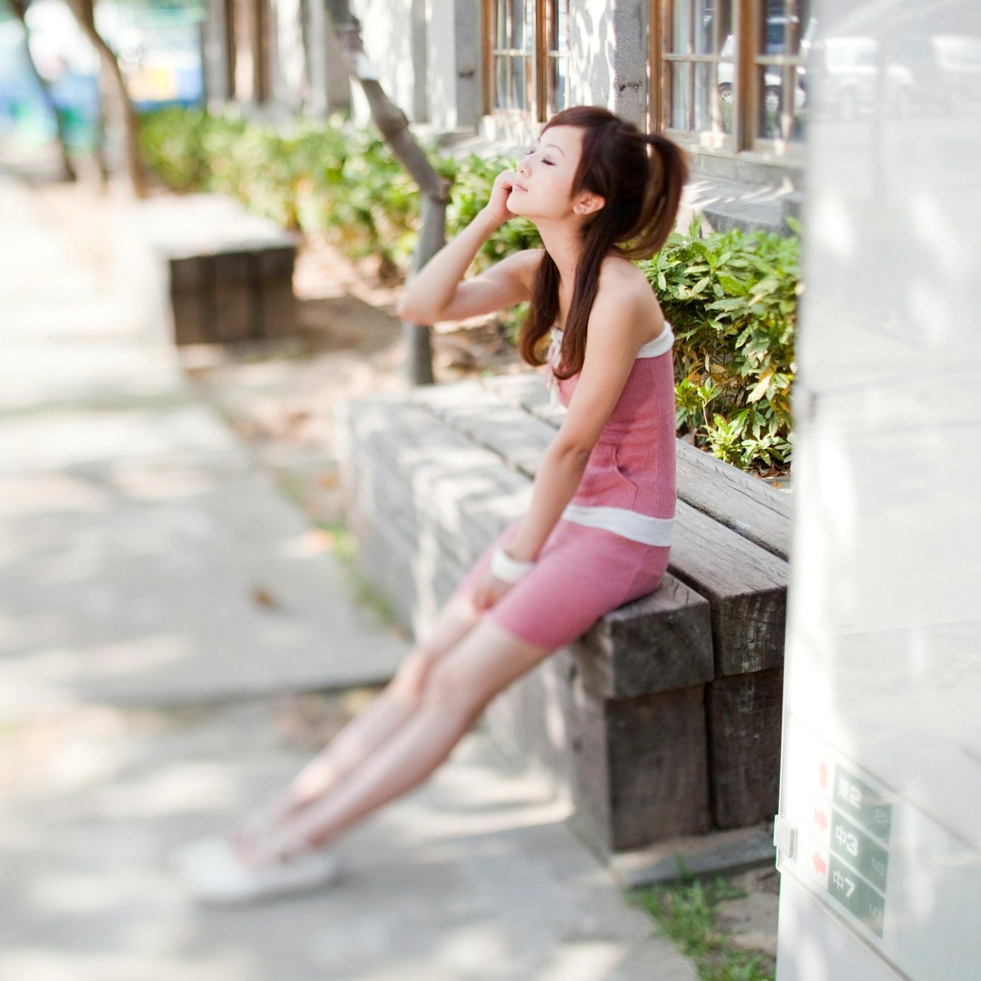Gallery - 台湾正妹果子MM/张凯洁《华山文创园》清新街拍写真，户外文艺气质邻家女神私房合集台湾街拍清新气质治愈系 女神私房照_秀色女神 - image 66