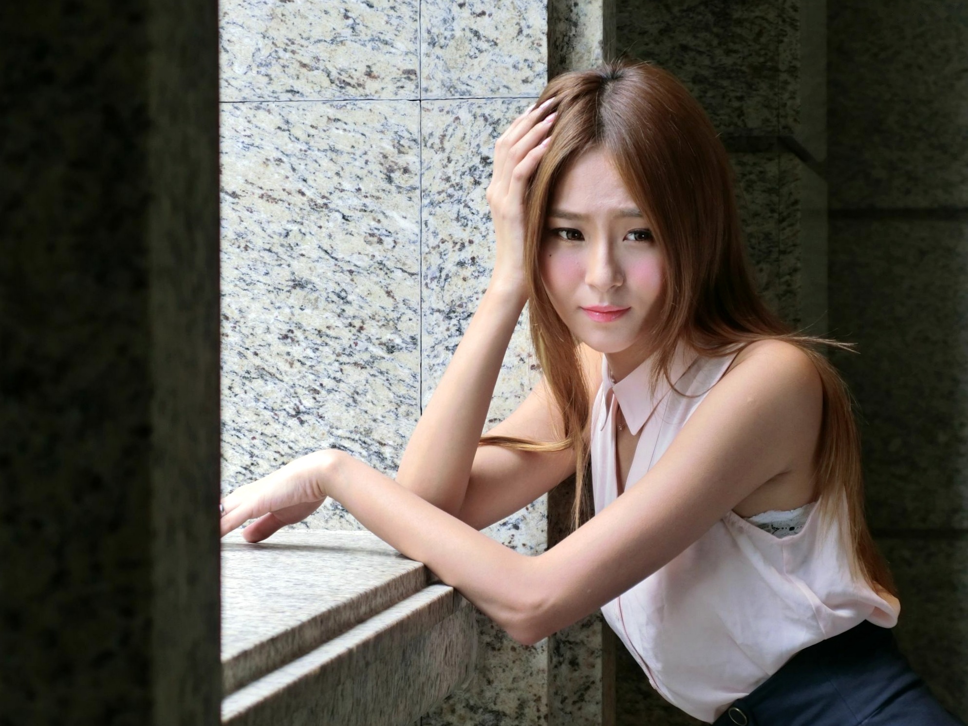 Gallery - 台湾模特 - modelWinnie小雪信义商圈街拍写真，优雅职场装束展现知性气质与迷人美腿beautyleg台湾街拍气质美腿清新 女神私房照_秀色女神 - image 74