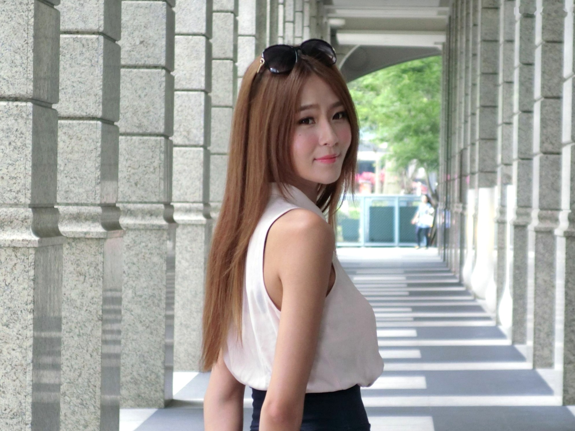 Gallery - 台湾模特 - modelWinnie小雪信义商圈街拍写真，优雅职场装束展现知性气质与迷人美腿beautyleg台湾街拍气质美腿清新 女神私房照_秀色女神 - image 78