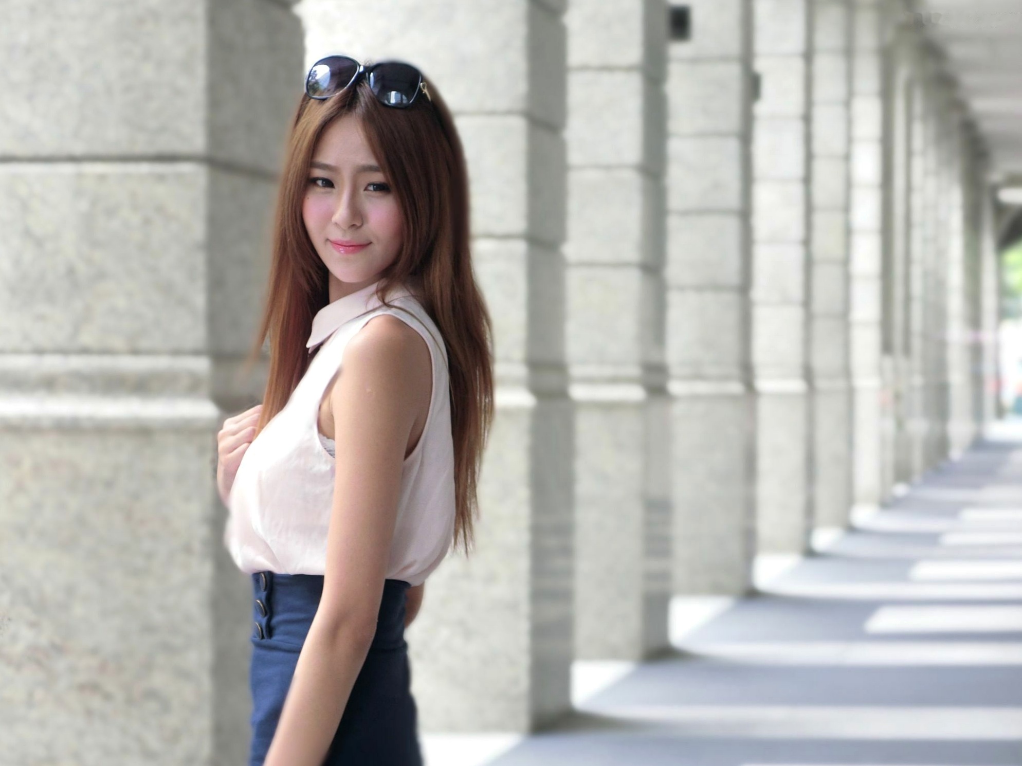 Gallery - 台湾模特 - modelWinnie小雪信义商圈街拍写真，优雅职场装束展现知性气质与迷人美腿beautyleg台湾街拍气质美腿清新 女神私房照_秀色女神 - image 86