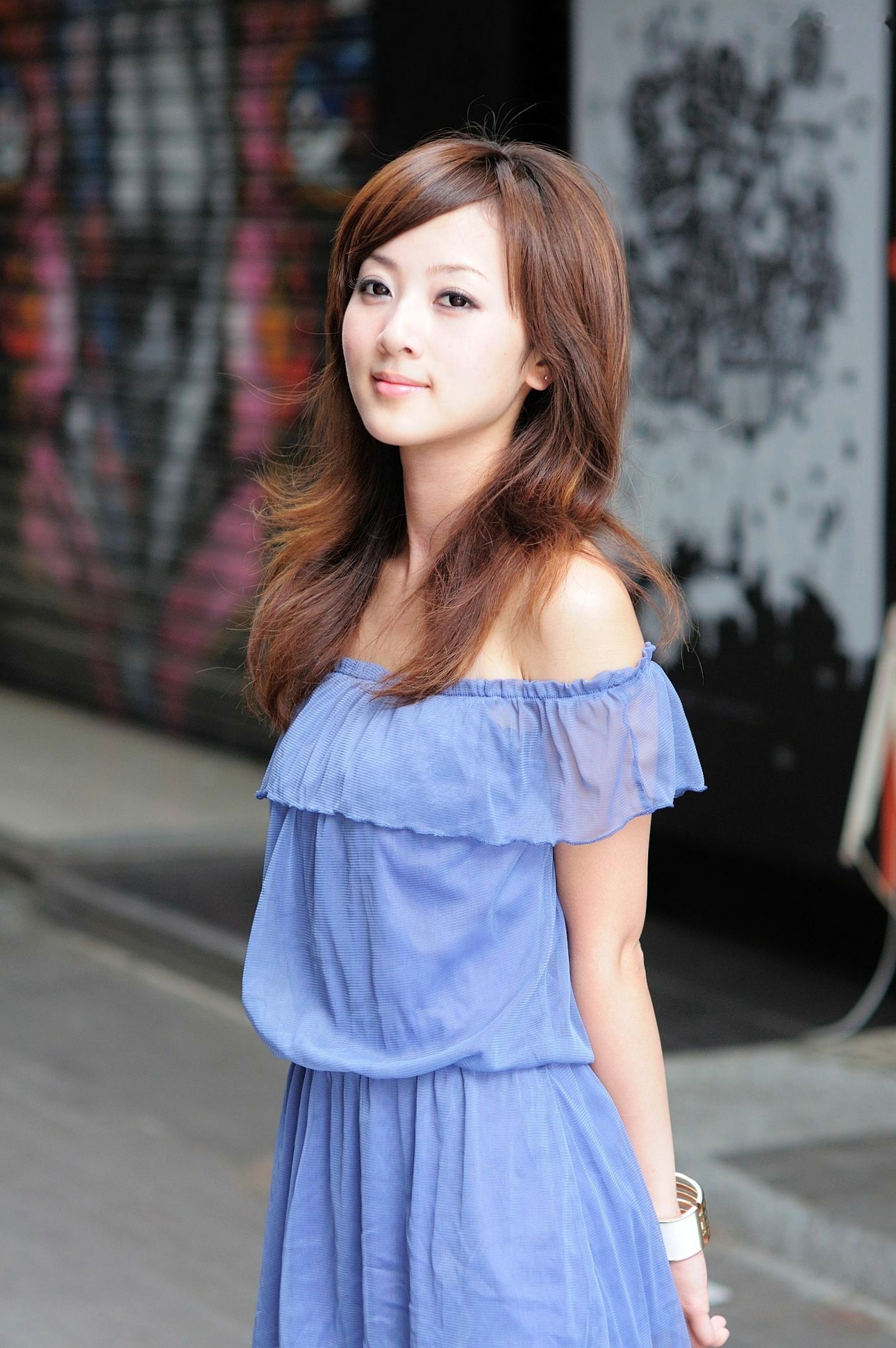 Gallery - 台湾正妹张允霏/张凯洁《西门町外拍》写真集，街拍清新少女风，户外休闲穿搭，气质女神甜美灵动台湾街拍户外清新女神 女神私房照_秀色女神 - image 29